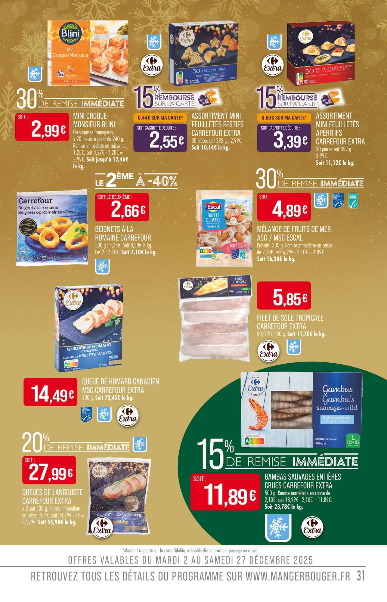 match - Catalogue Match valable du 02/12 au 14/12 - page: 31