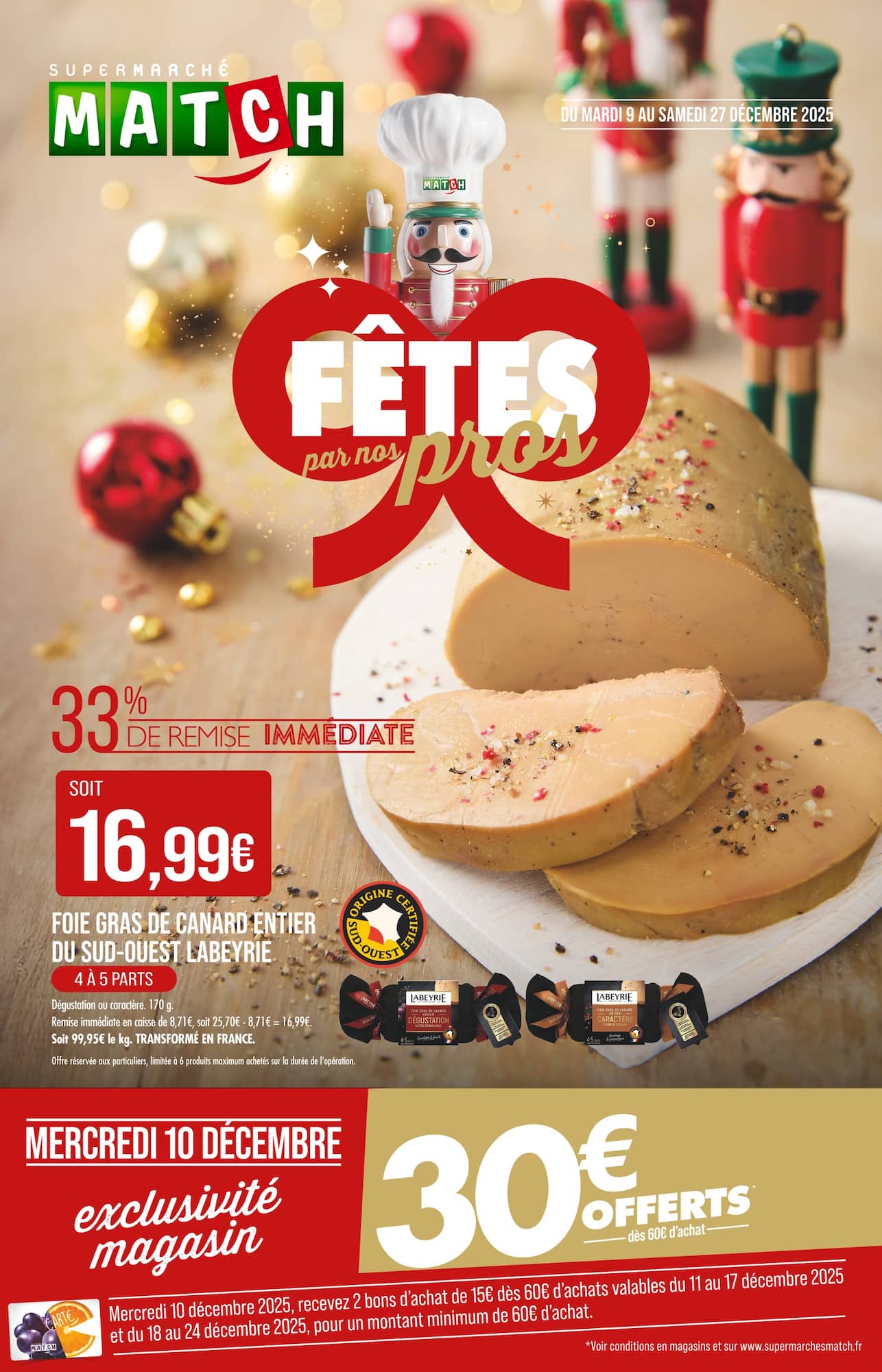 match - Catalogue Match valable du 09/12 au 27/12