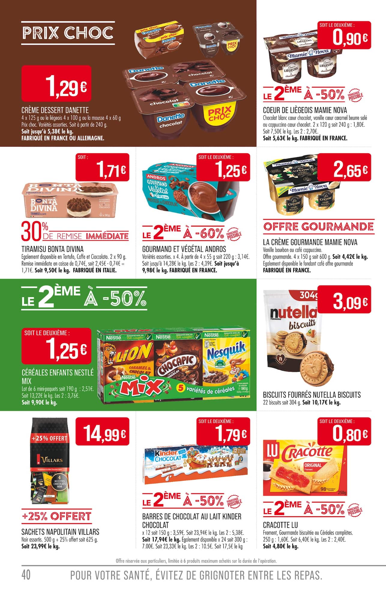 match - Catalogue Match valable du 09/12 au 27/12 - page: 40