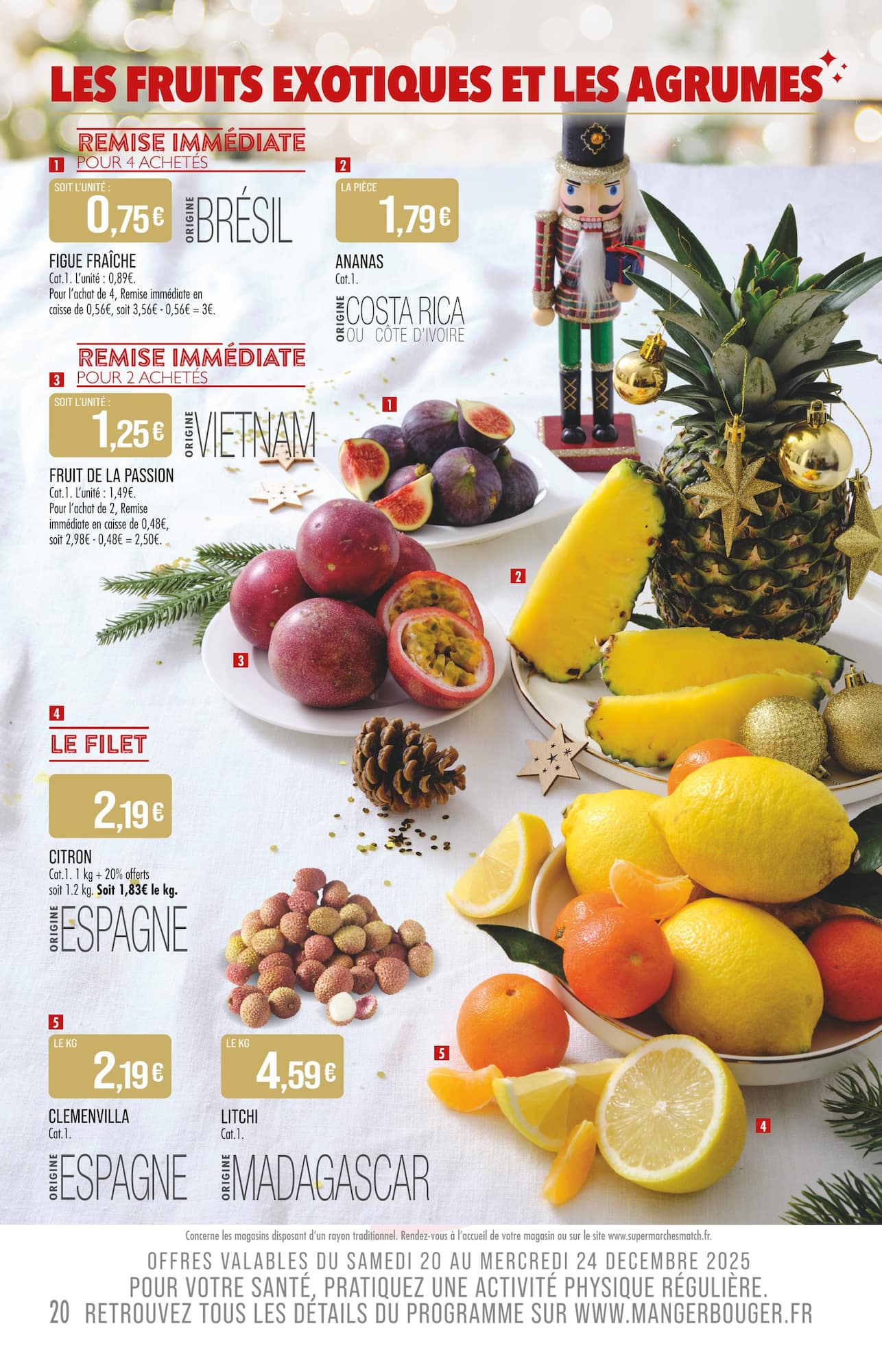 match - Catalogue Match - Fetes par nos Pros valable du 16/12 au 31/12 - page: 20