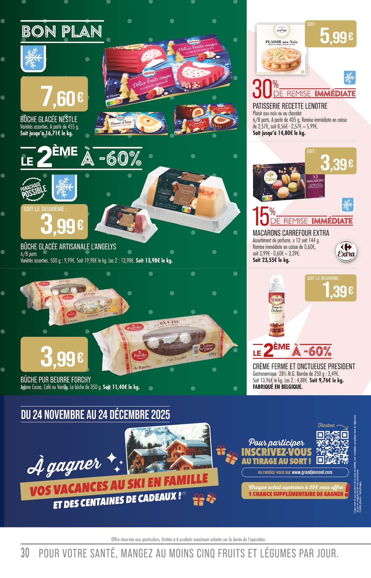 match - Catalogue Match - Fetes par nos Pros valable du 16/12 au 31/12 - page: 30