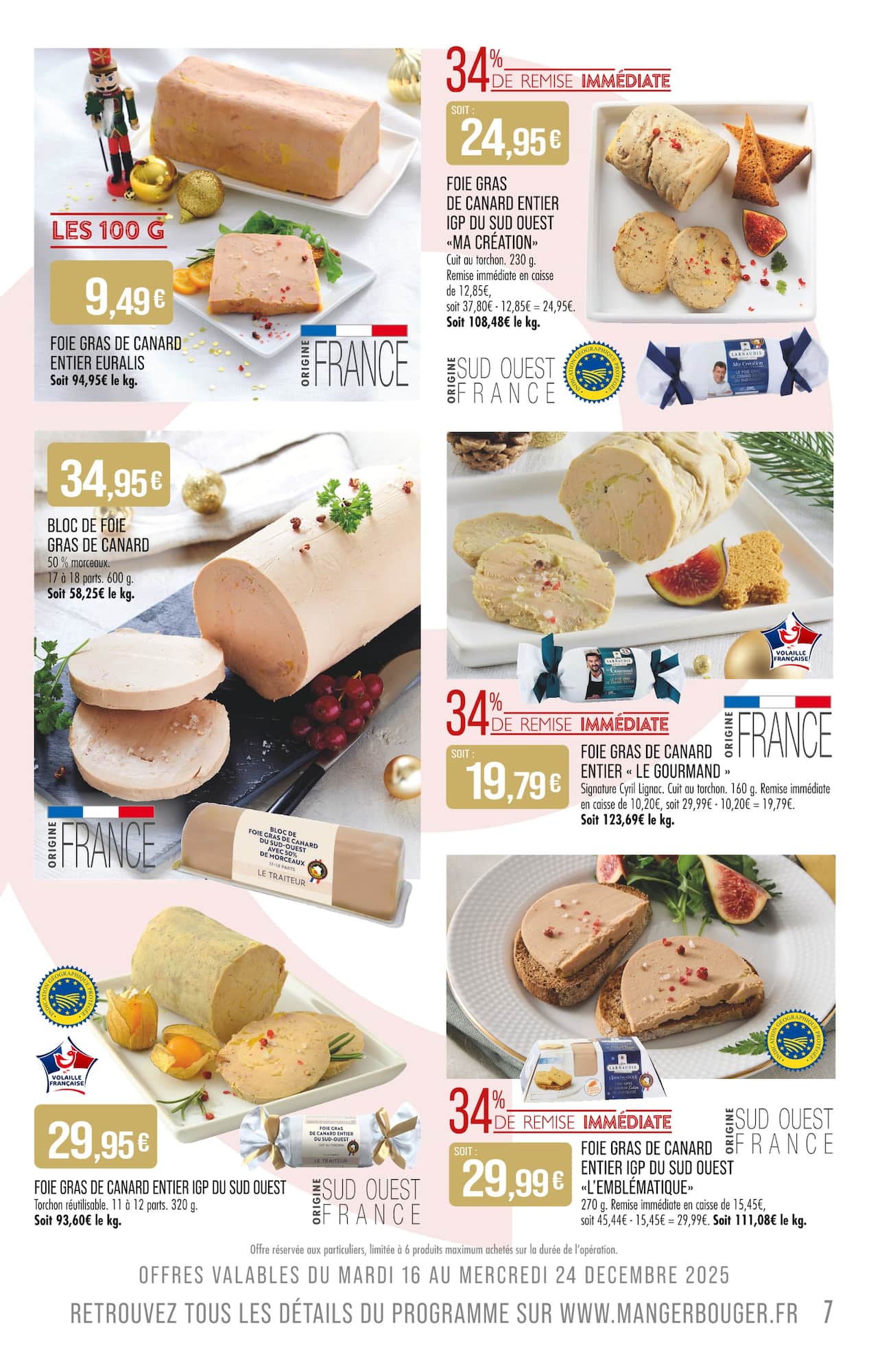 match - Catalogue Match - Fetes par nos Pros valable du 16/12 au 31/12 - page: 7