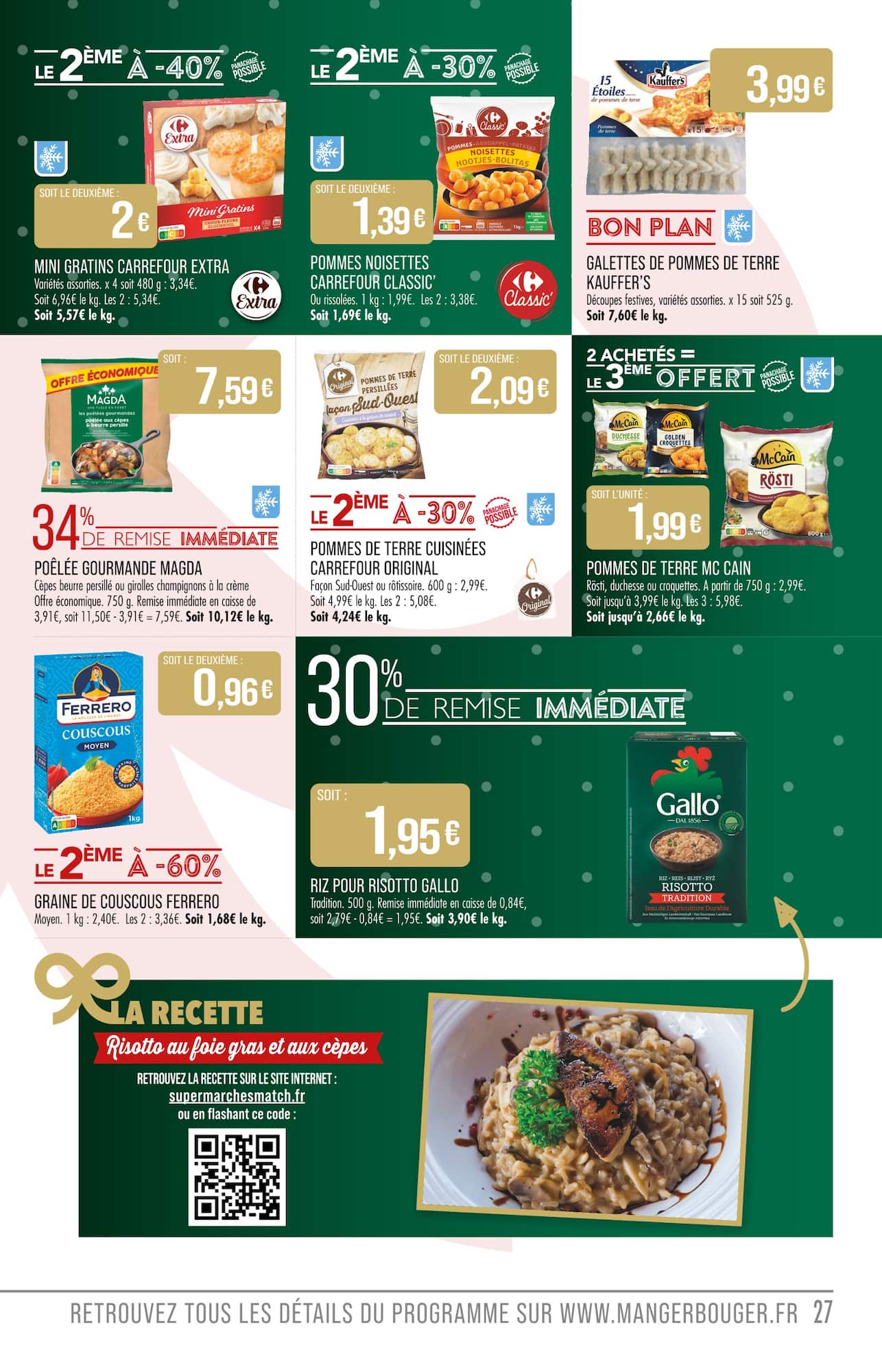 match - Catalogue Match - Fetes par nos Pros valable du 16/12 au 31/12 - page: 27