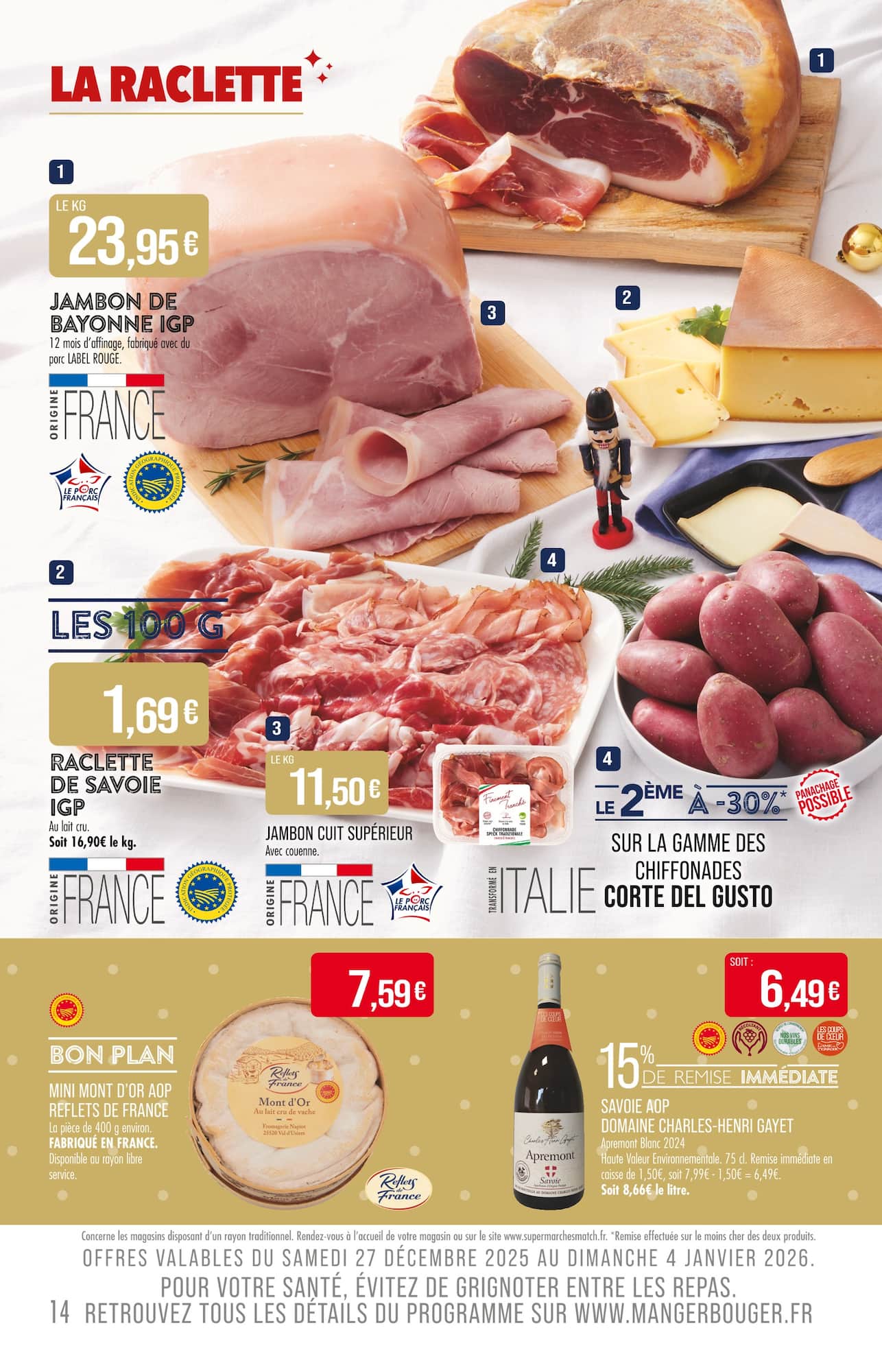 match - Catalogue Match valable du 27/12 au 04/01 - page: 14