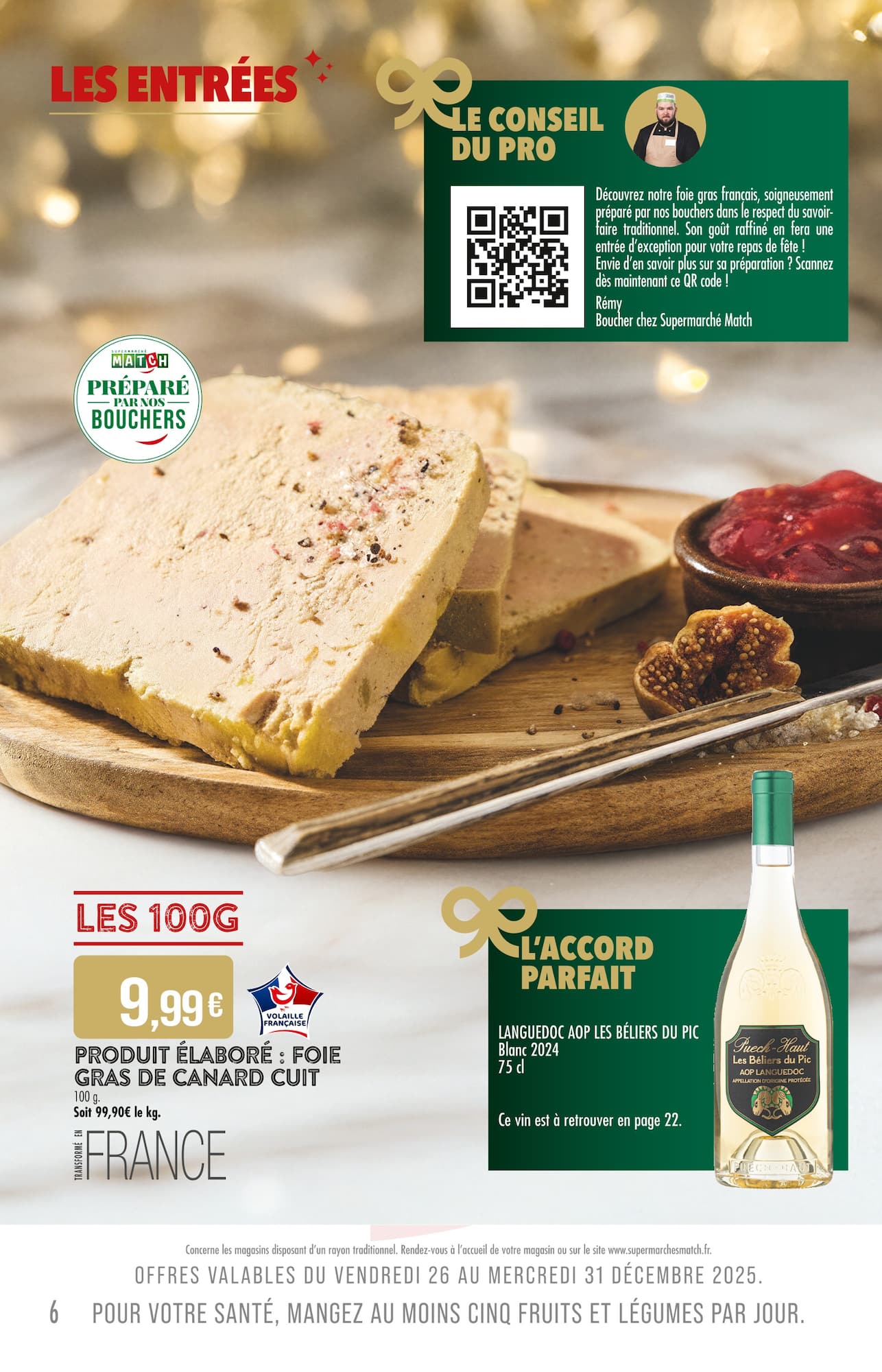 match - Catalogue Match valable du 27/12 au 04/01 - page: 6