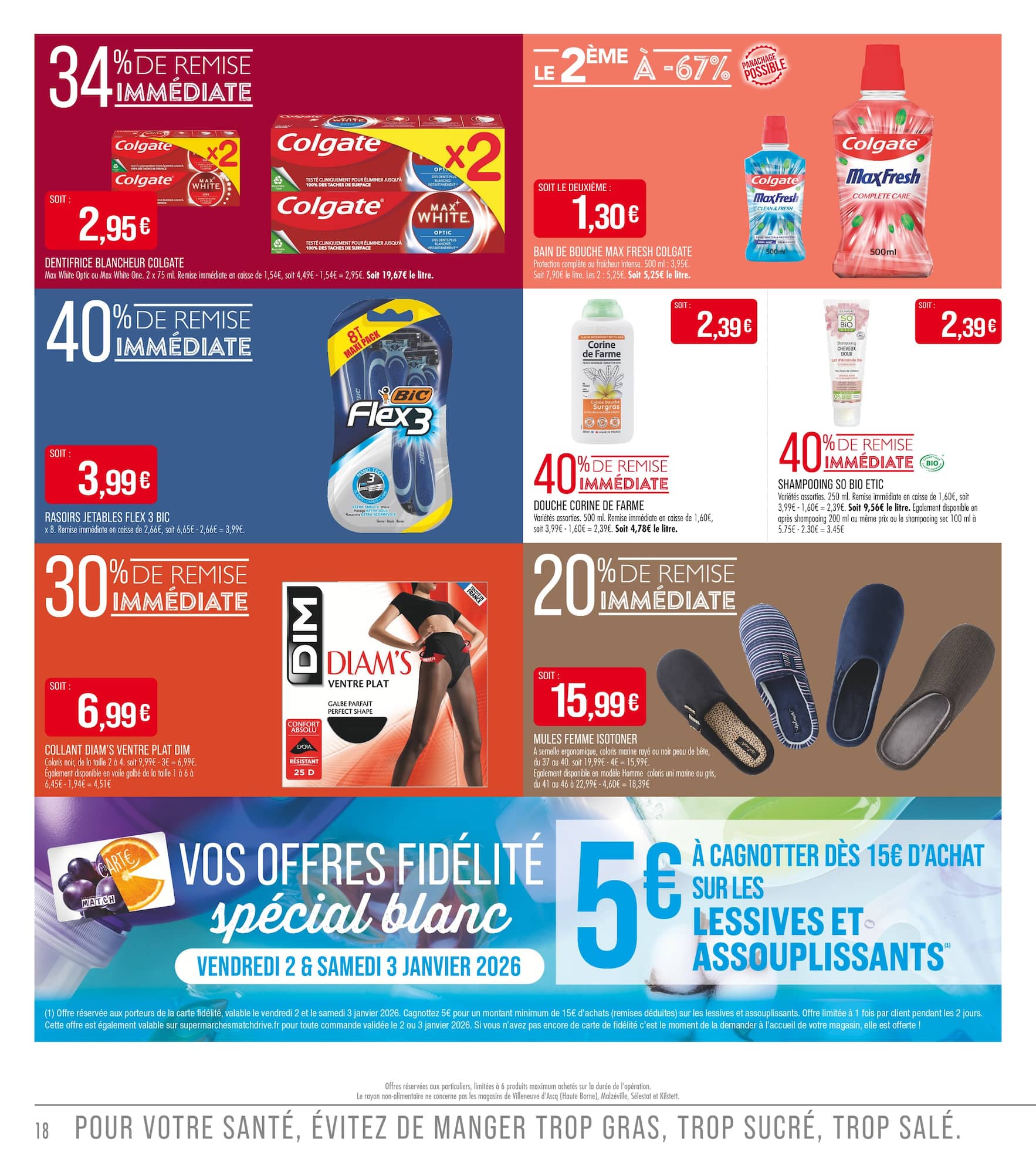 match - Catalogue Match valable du 01/01 au 11/01 - page: 18