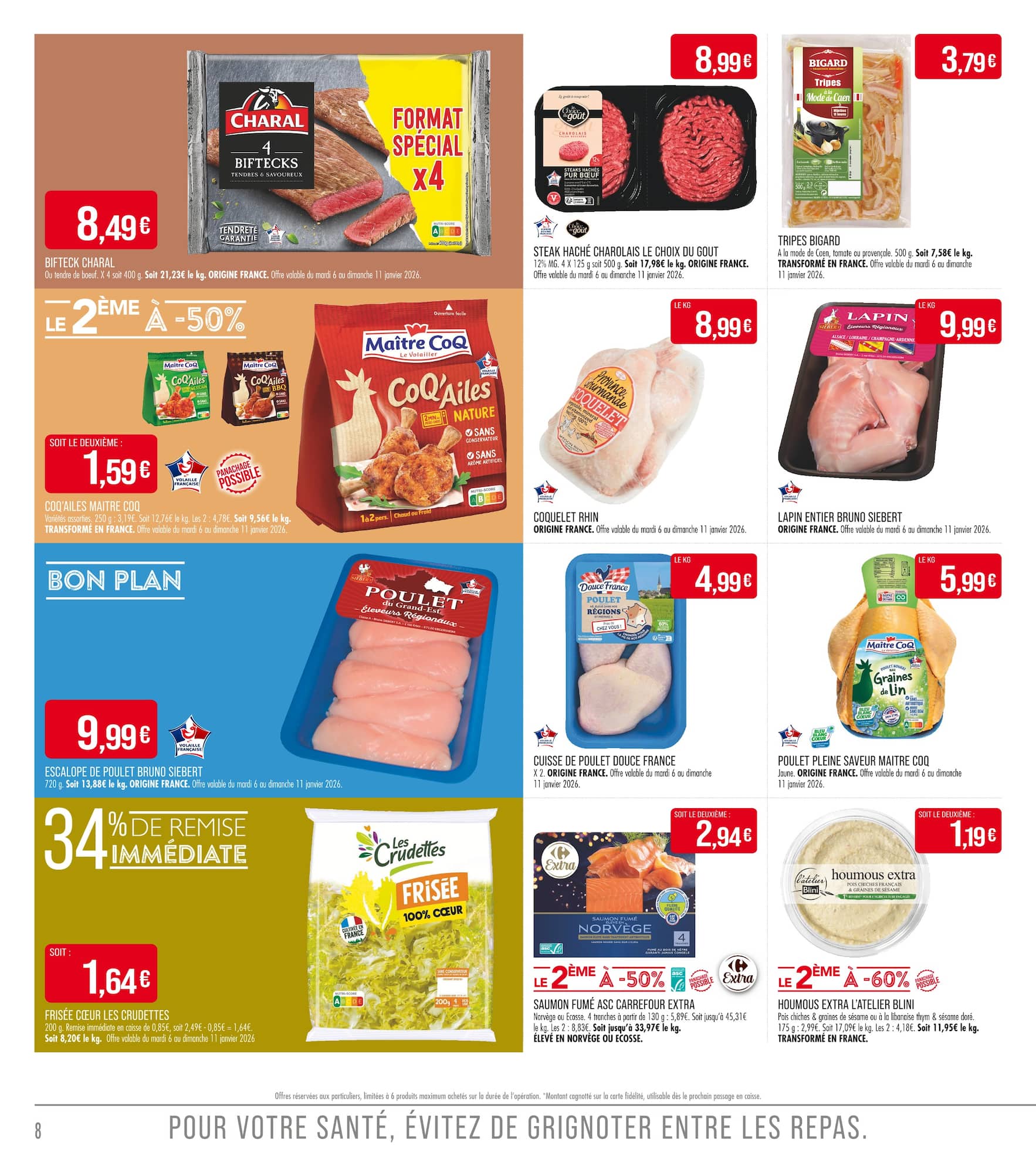 match - Catalogue Match valable du 05/01 au 18/01 - page: 8
