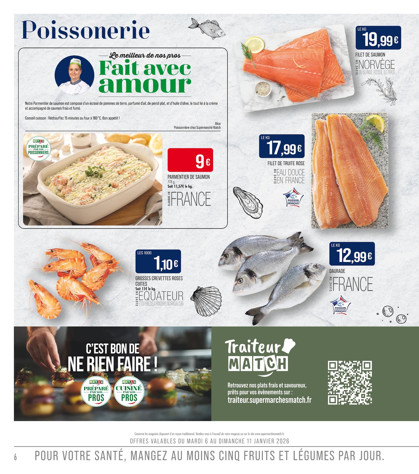 match - Catalogue Match valable du 05/01 au 18/01 - page: 6