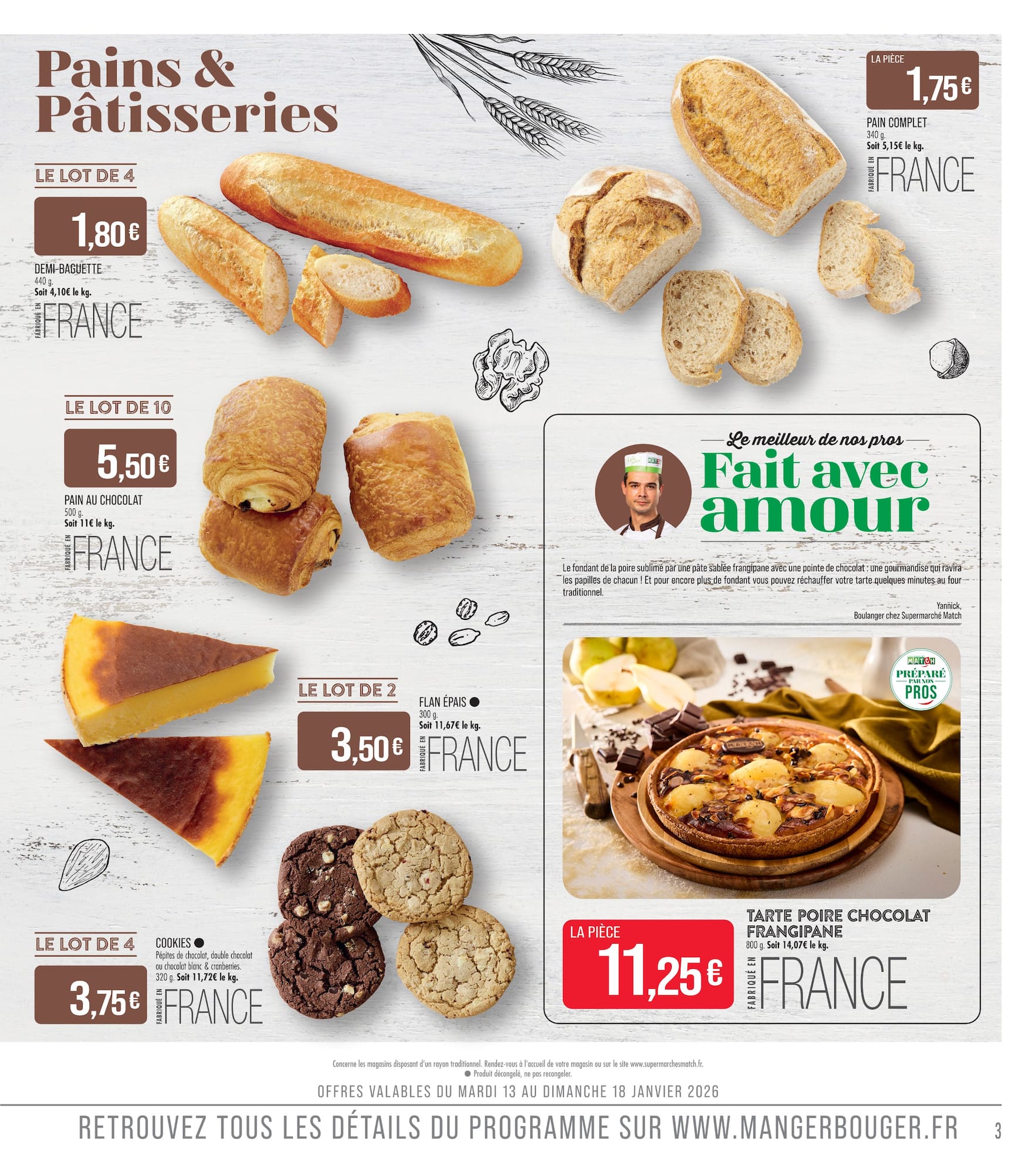 match - Catalogue Match valable du 13/01 au 25/01 - page: 3