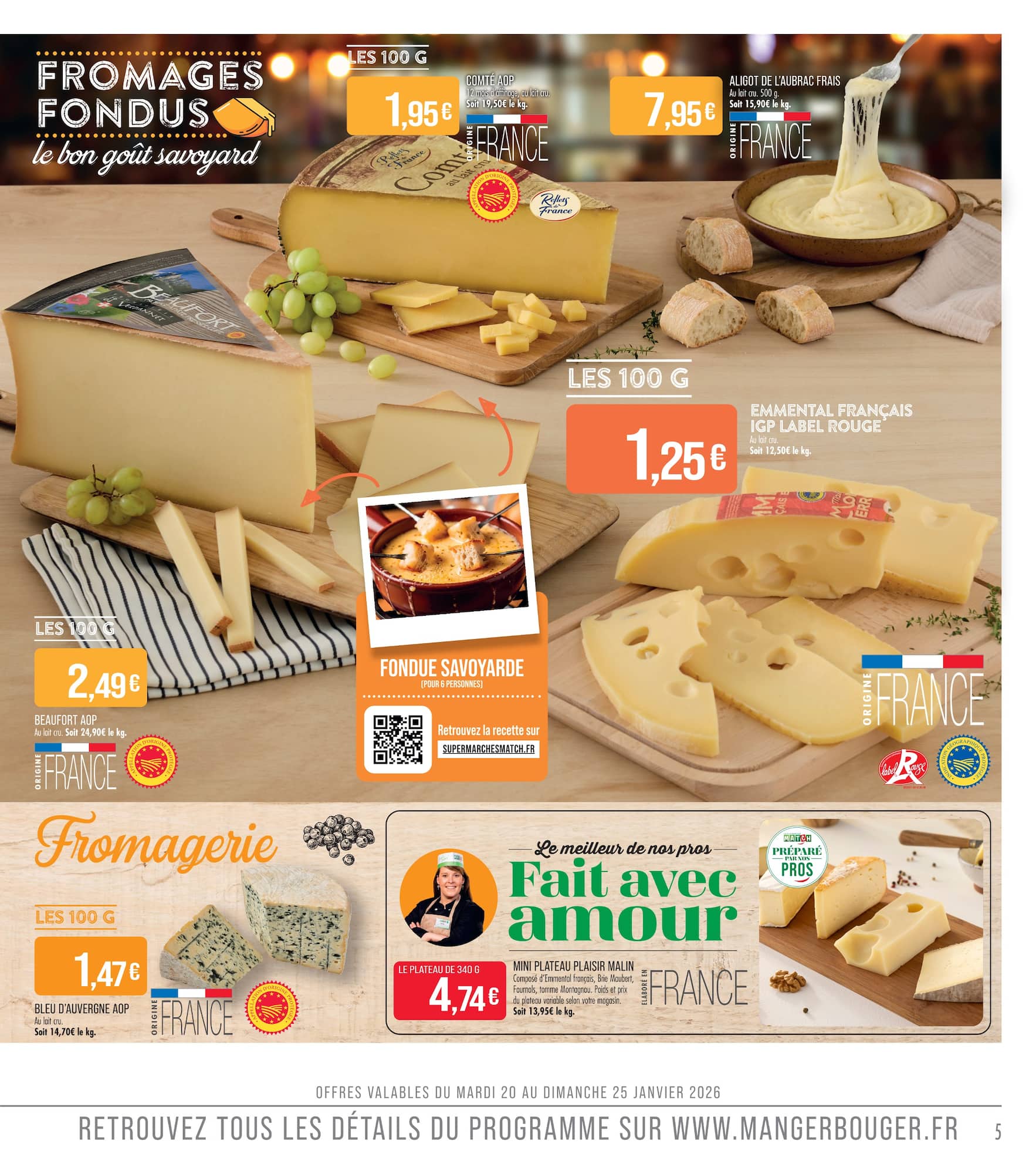 match - Catalogue Match valable du 20/01 au 01/02 - page: 5