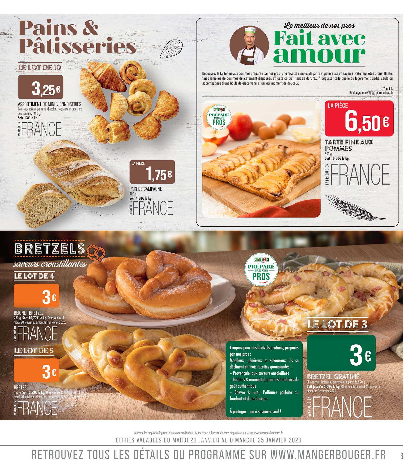 match - Catalogue Match valable du 20/01 au 01/02 - page: 3