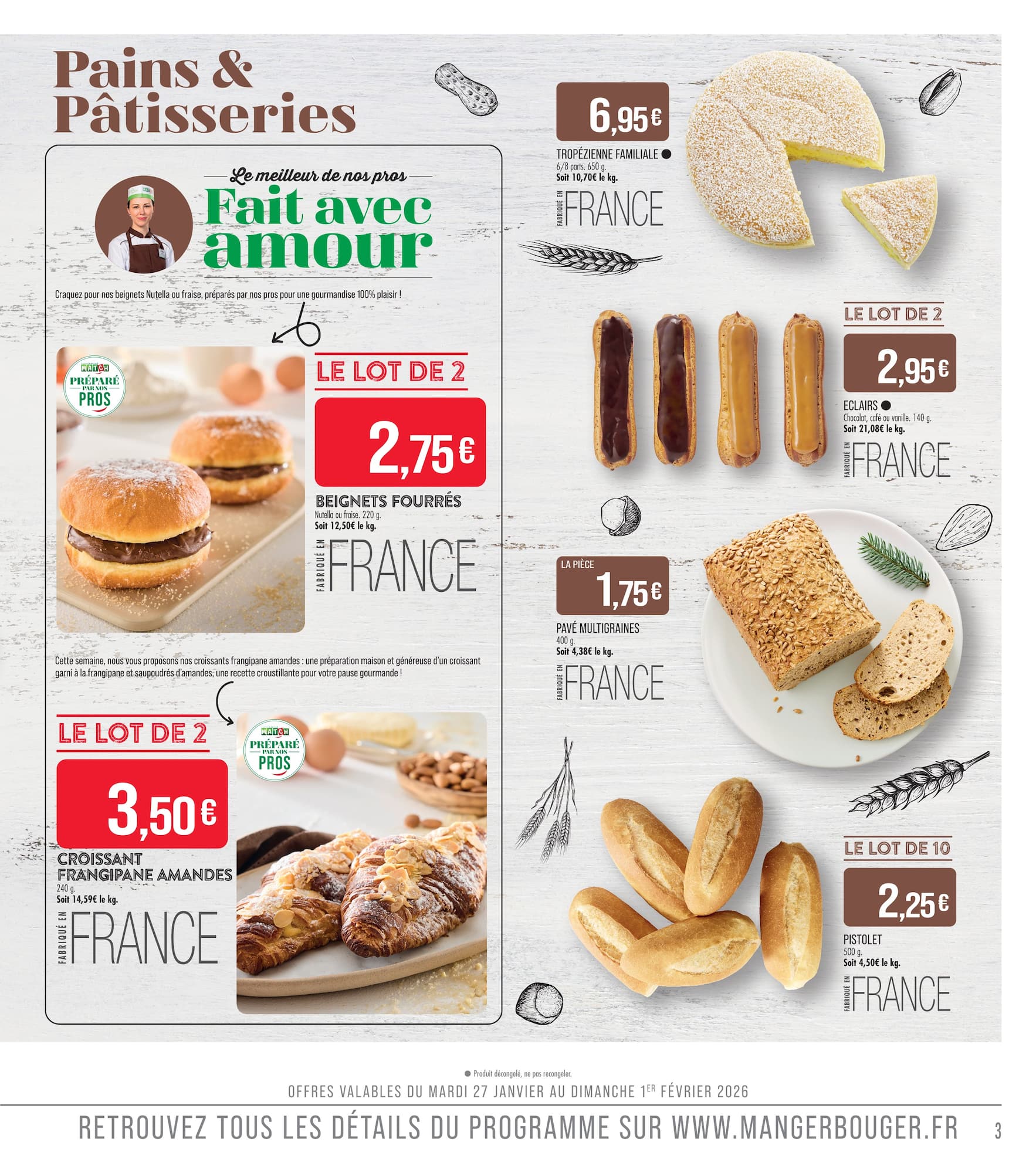 match - Catalogue Match valable du 27/01 au 08/02 - page: 3