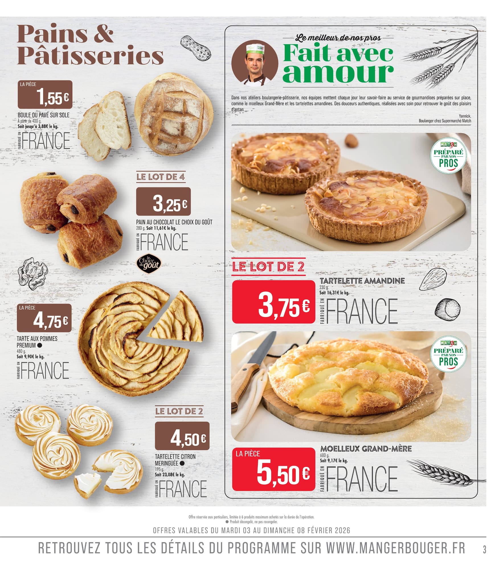 match - Catalogue Match valable du 03/02/2026 au 15/02/2026 - page: 3