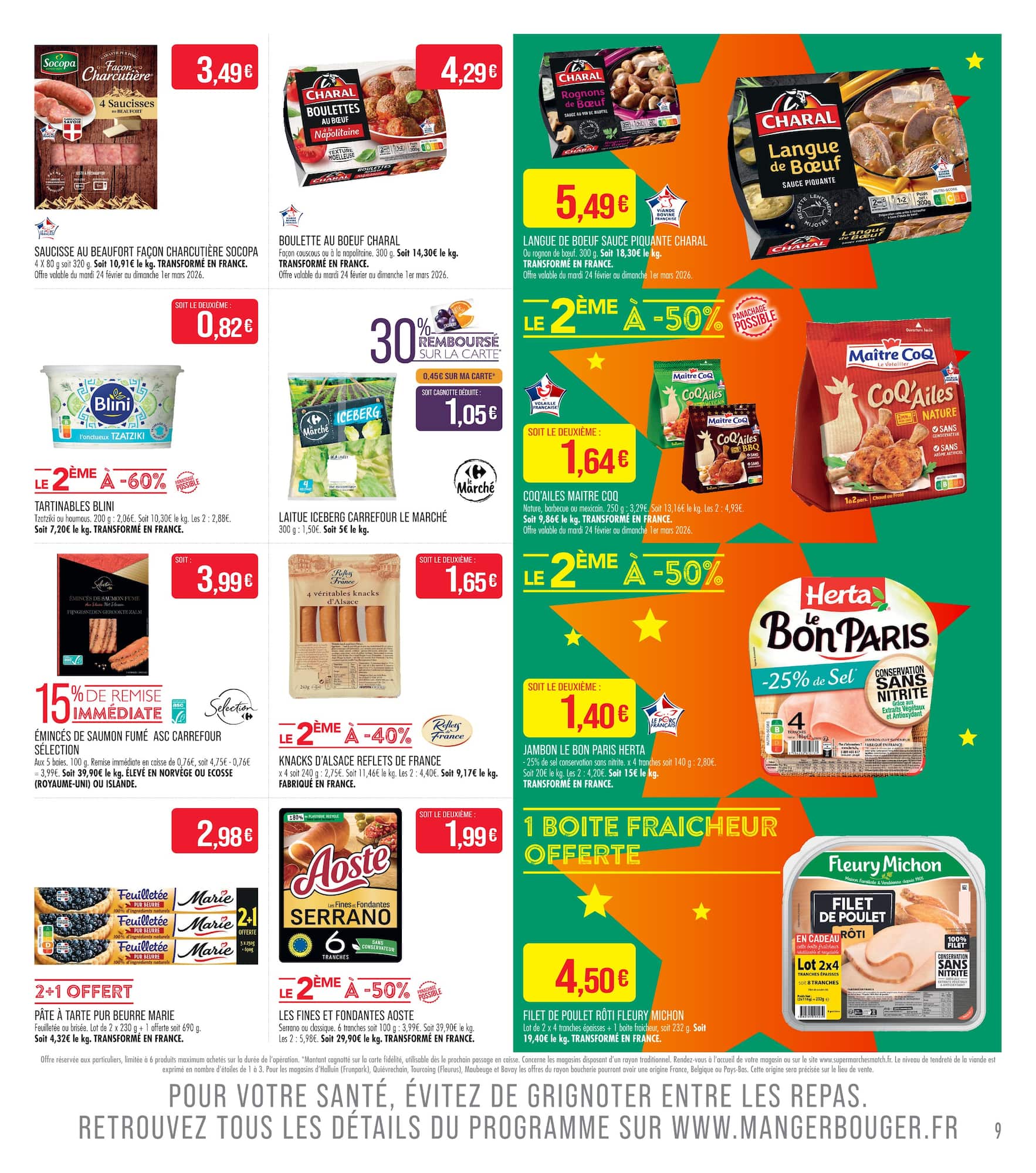match - Catalogue Match valable du 24/02/2026 au 08/03/2026 - page: 11