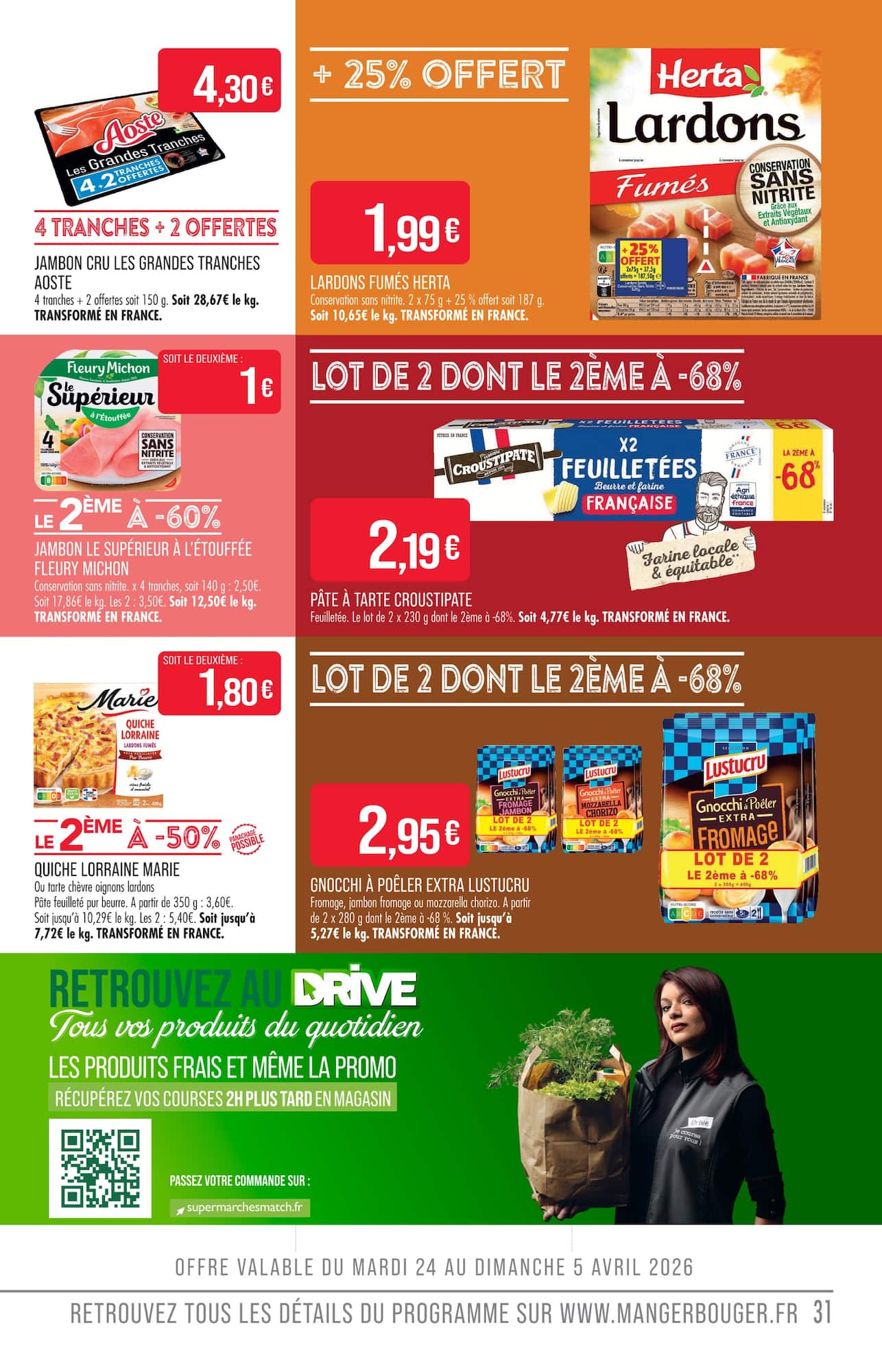 match - Catalogue Match valable du 24/03/2026 au 05/04/2026 - page: 31