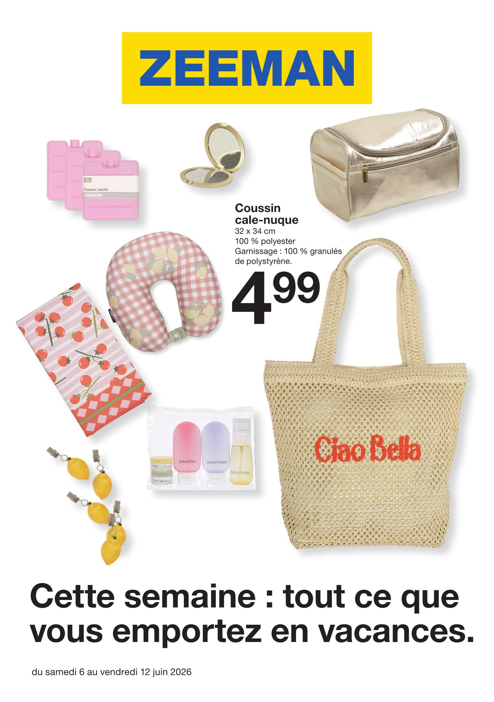 zeeman - Flyer Zeeman pour la semaine prochaine du du samedi 06/06/2026 au du vendredi 12/06/2026