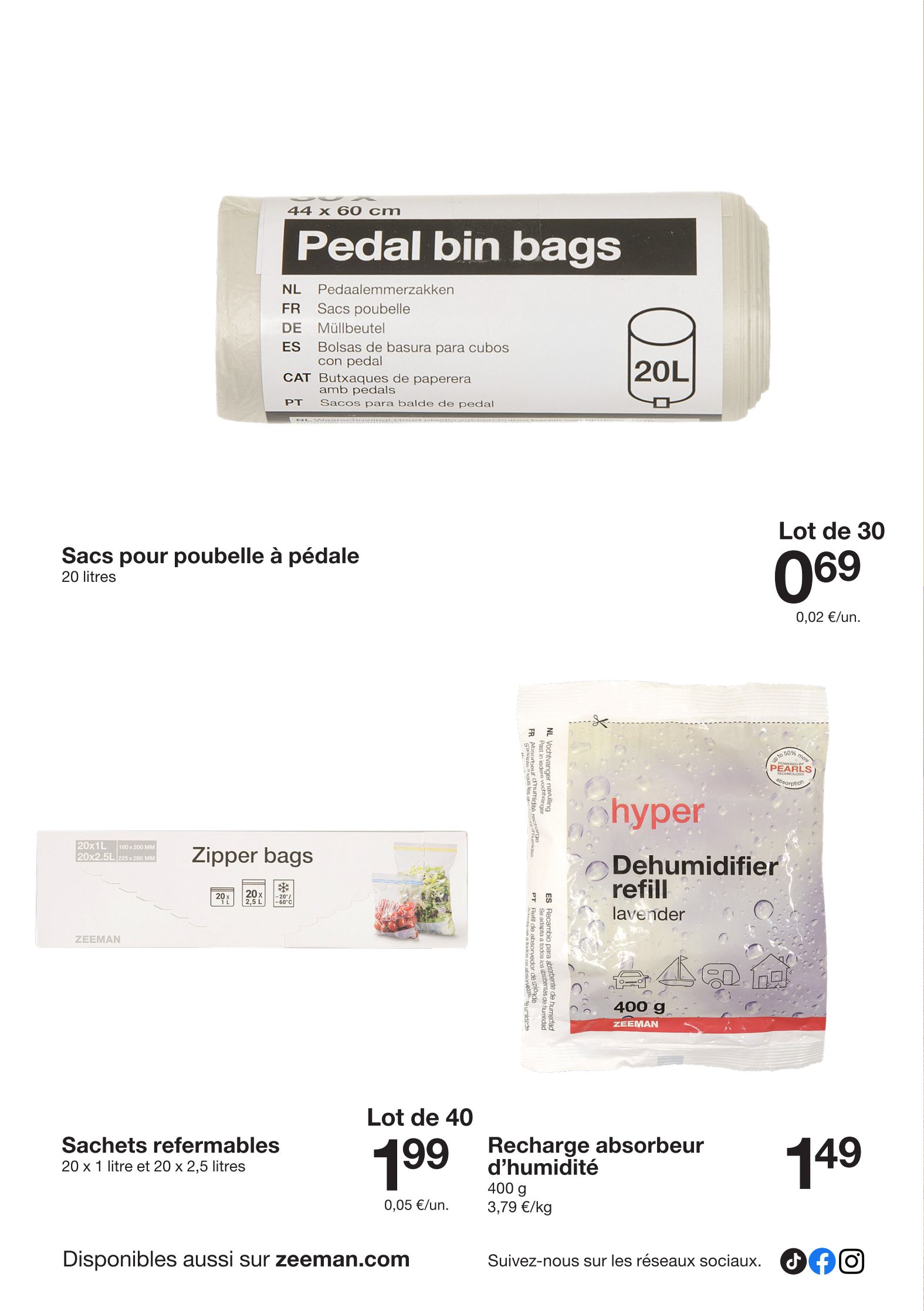 zeeman - Current Zeeman leaflet valid from du samedi 27/06/2026 to du vendredi 03/07/2026 - page: 4