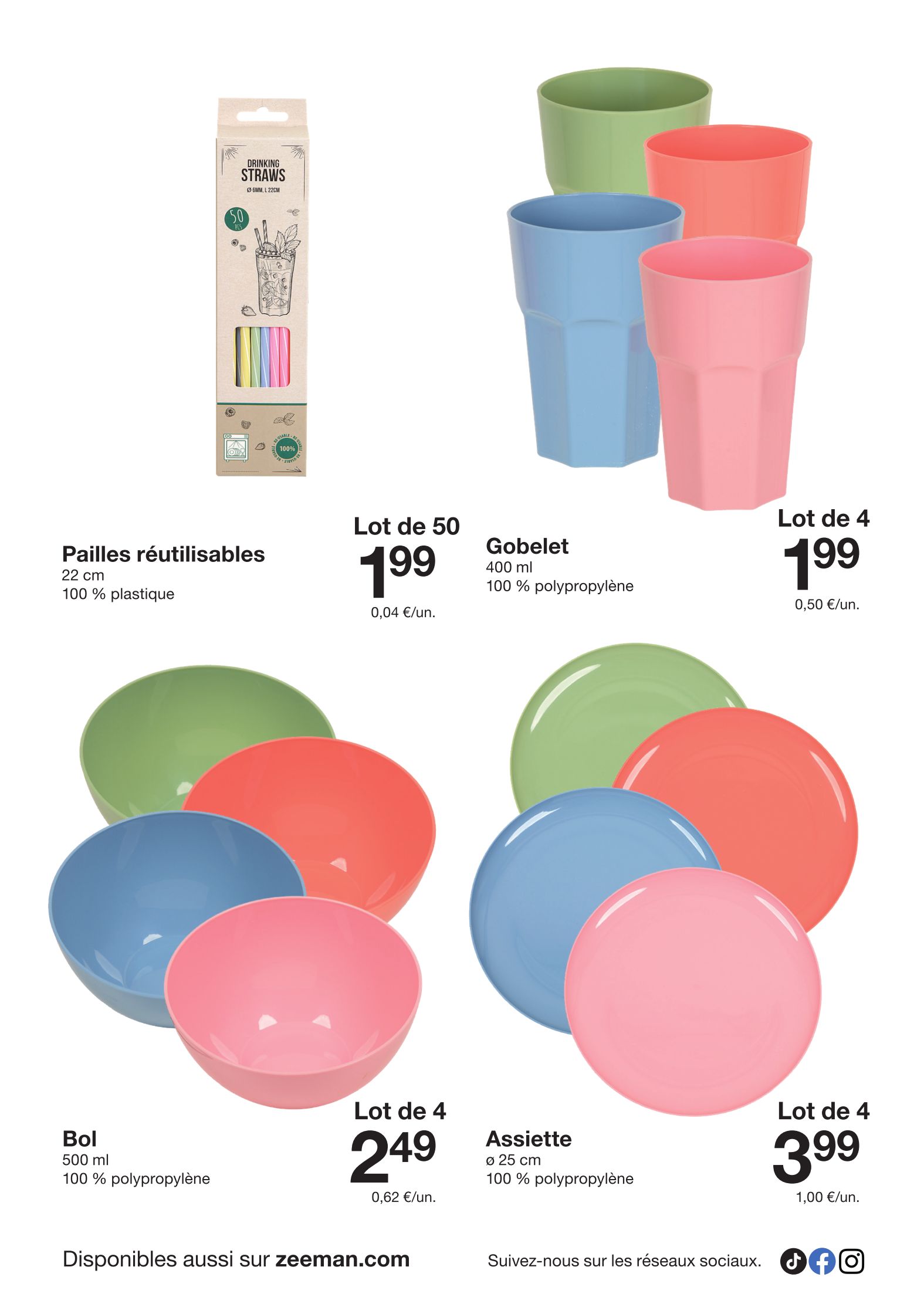 zeeman - Current Zeeman leaflet valid from du samedi 11/07/2026 to du vendredi 17/07/2026 - page: 2