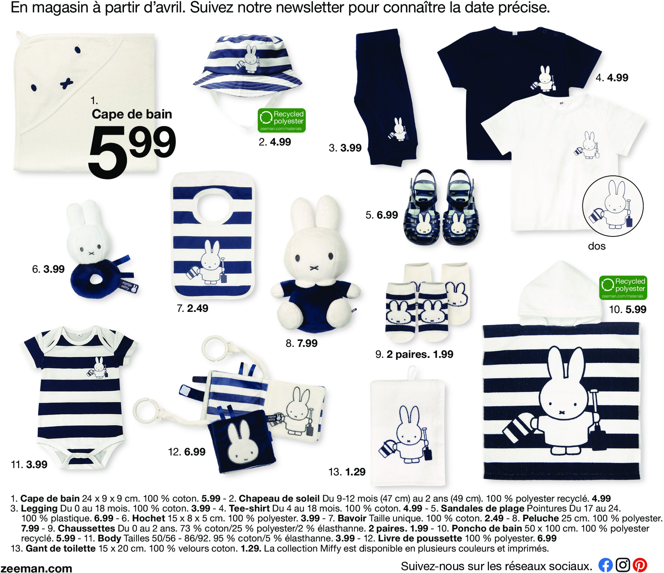zeeman - Catalogue Zeeman valable dès 01/02 - 31/07 - page: 10 zeeman - Catalogue Zeeman valable dès 01/02 - 31/07 - page: 10