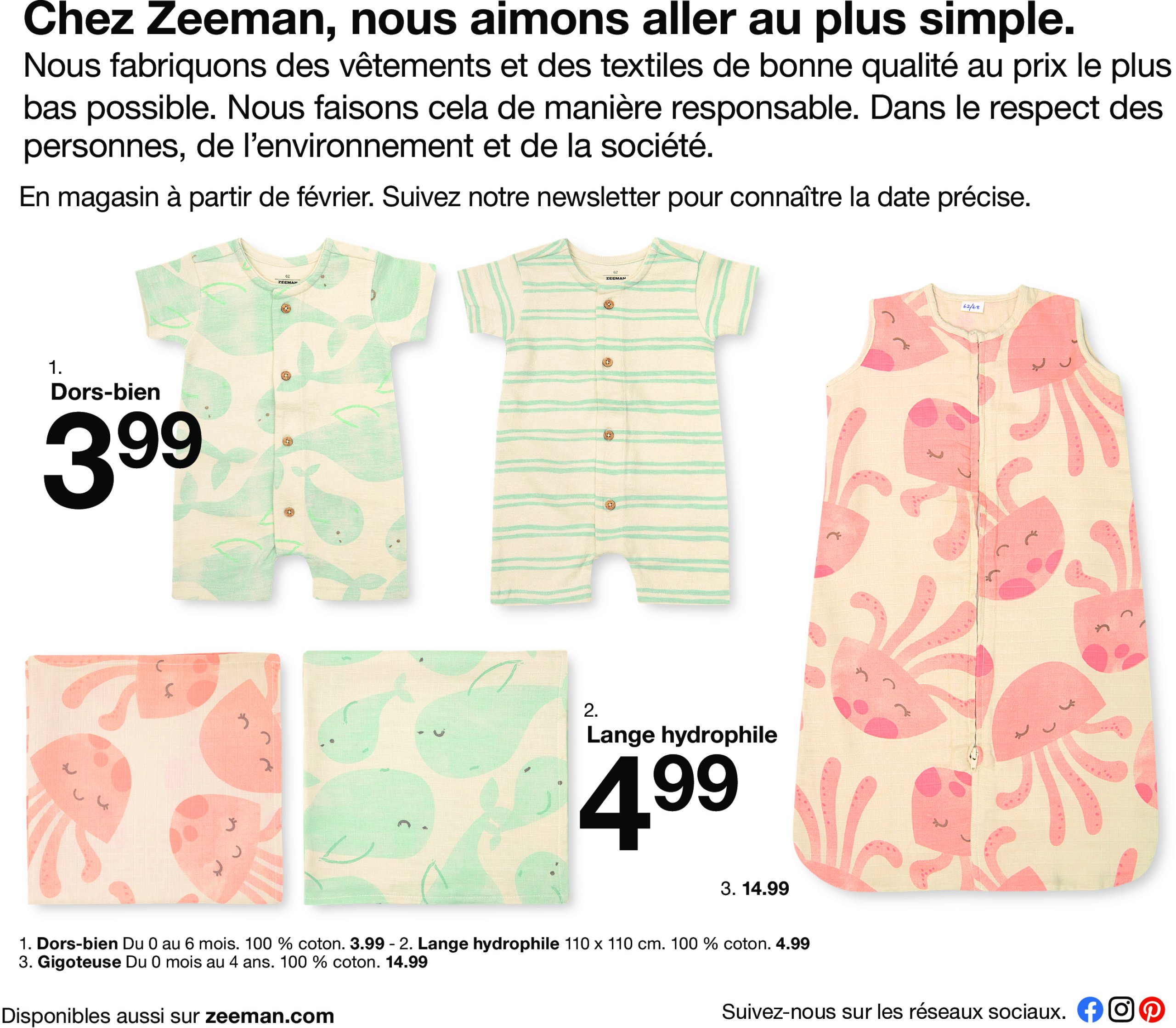 zeeman - Catalogue Zeeman valable dès 01/02 - 31/07 - page: 12 zeeman - Catalogue Zeeman valable dès 01/02 - 31/07 - page: 12