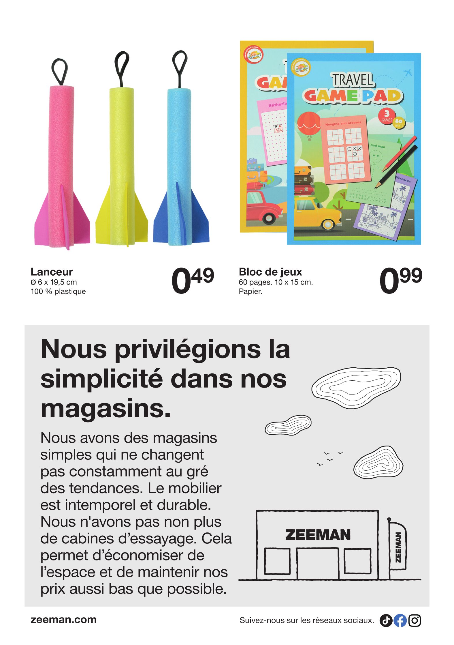 zeeman - Catalogue Zeeman valable du 07/06 au 13/06 - page: 10