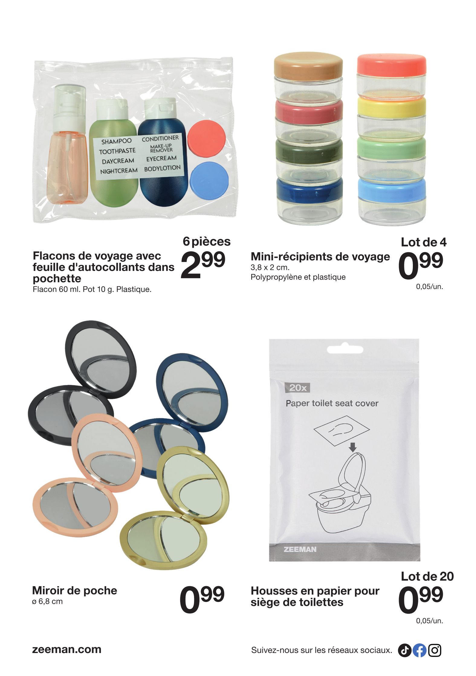 zeeman - Catalogue Zeeman valable du 07/06 au 13/06 - page: 4