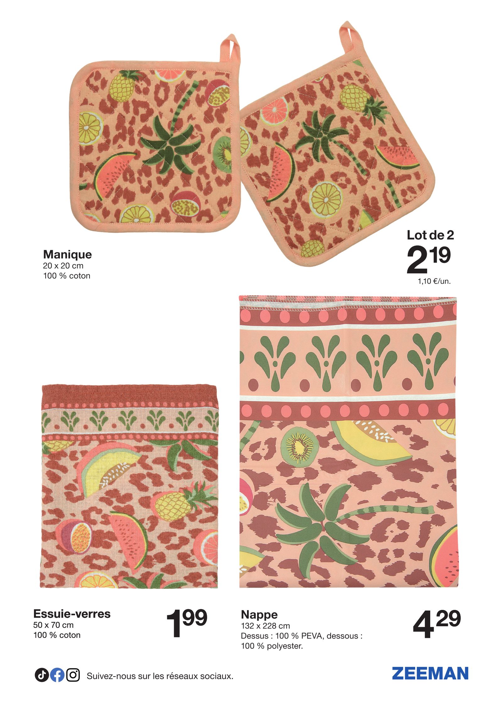 zeeman - Catalogue Zeeman valable du 07/06 au 13/06 - page: 7