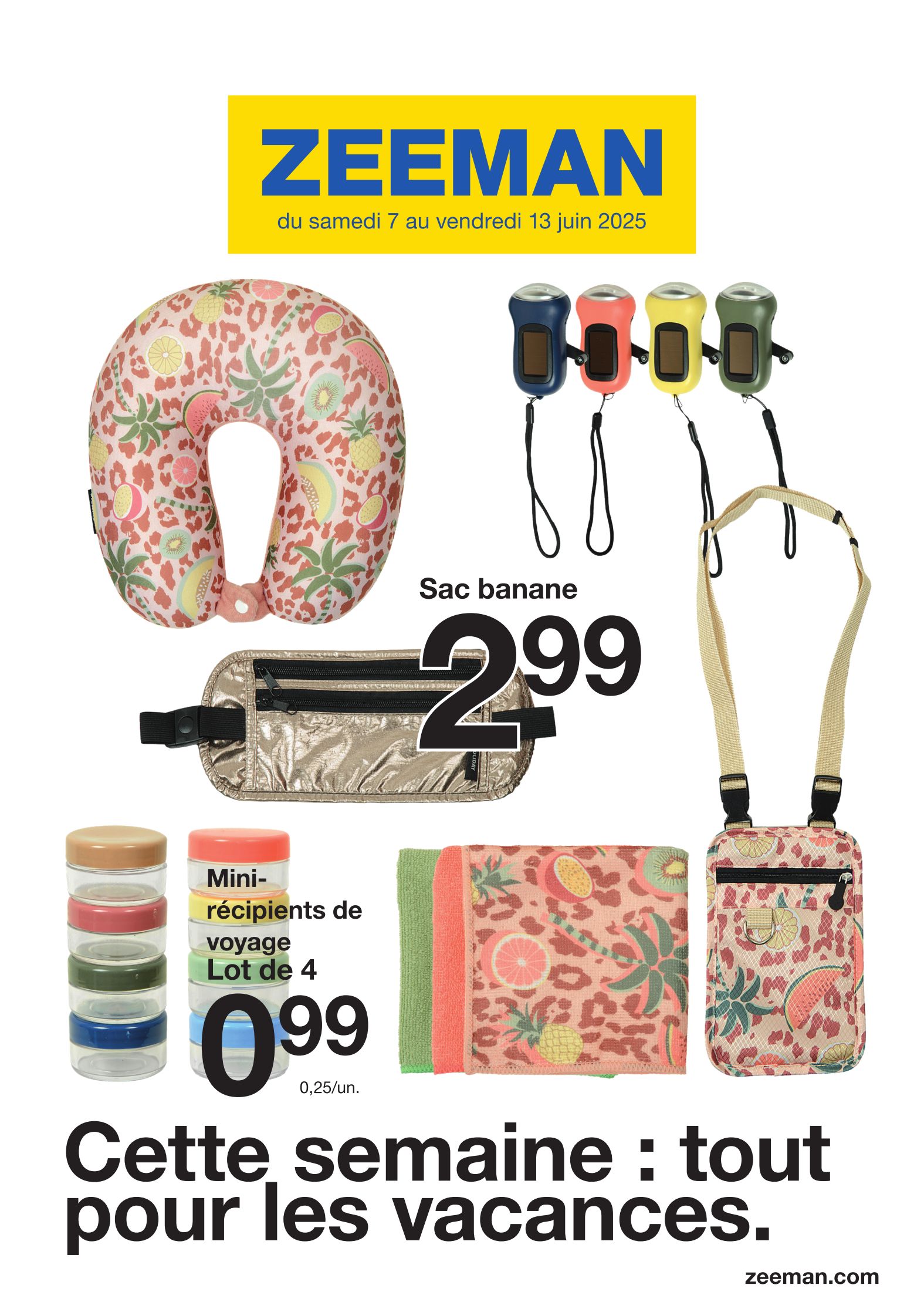 zeeman - Catalogue Zeeman valable du 07/06 au 13/06