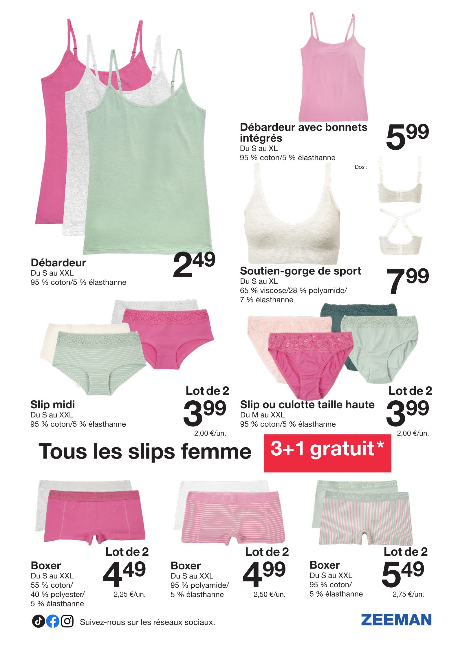 zeeman - Catalogue Zeeman valable du 14/06 au 27/06 - page: 4