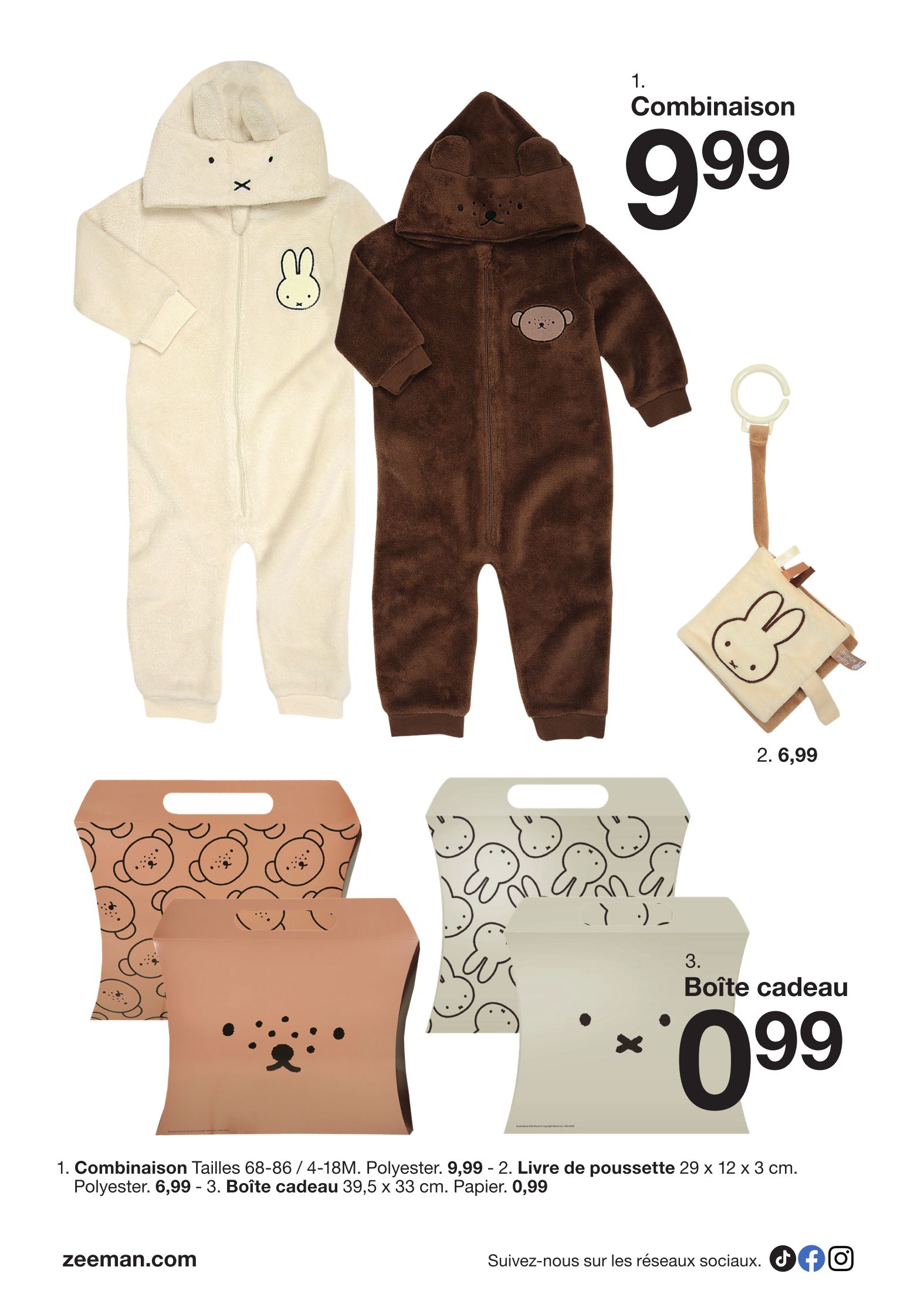 zeeman - Catalogue Zeeman - Miffy valable du 30/08 au 05/09 - page: 4