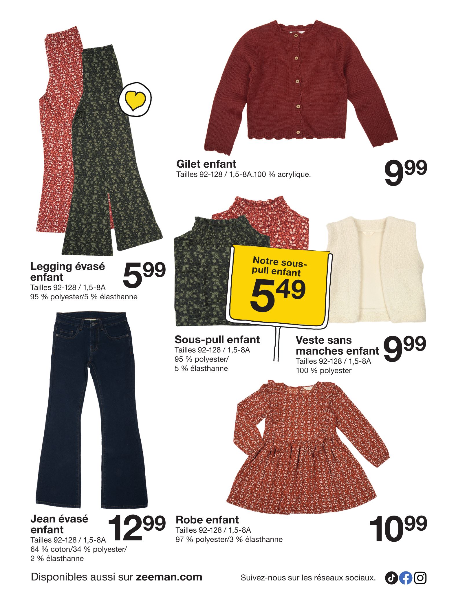 zeeman - Catalogue Zeeman valable du 27/09 au 10/10 - page: 8