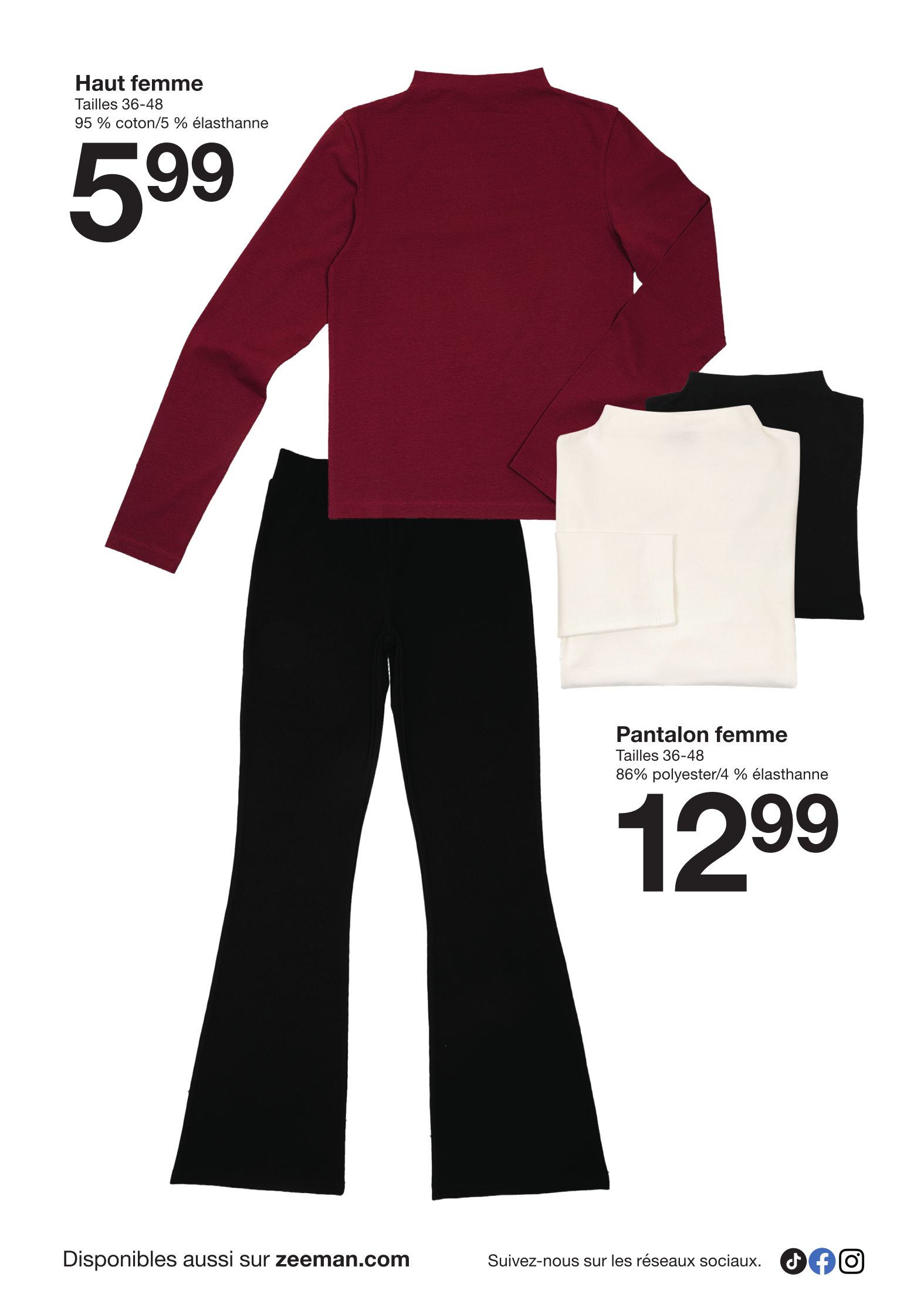 zeeman - Catalogue Zeeman valable du 11/10 au 24/10 - page: 6