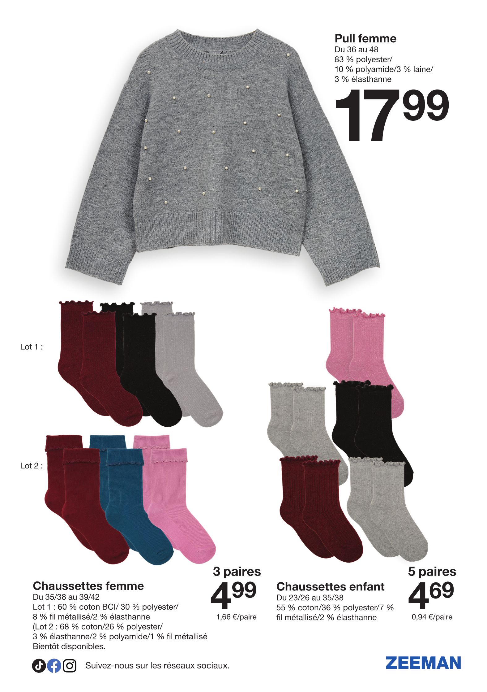 zeeman - Catalogue Zeeman valable du 08/11 au 21/11 - page: 17