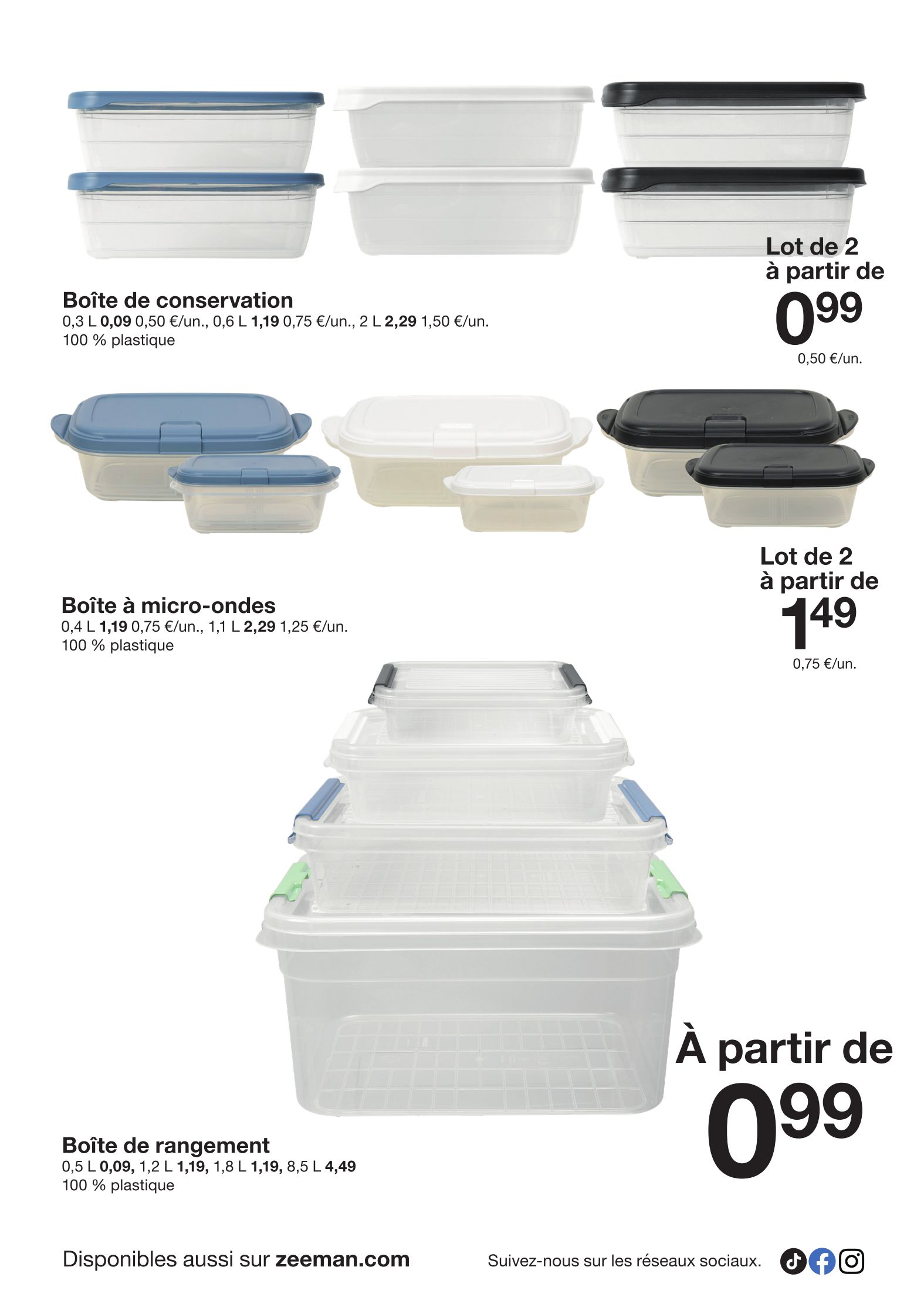 zeeman - Catalogue Zeeman valable du 27/12 au 09/01 - page: 10