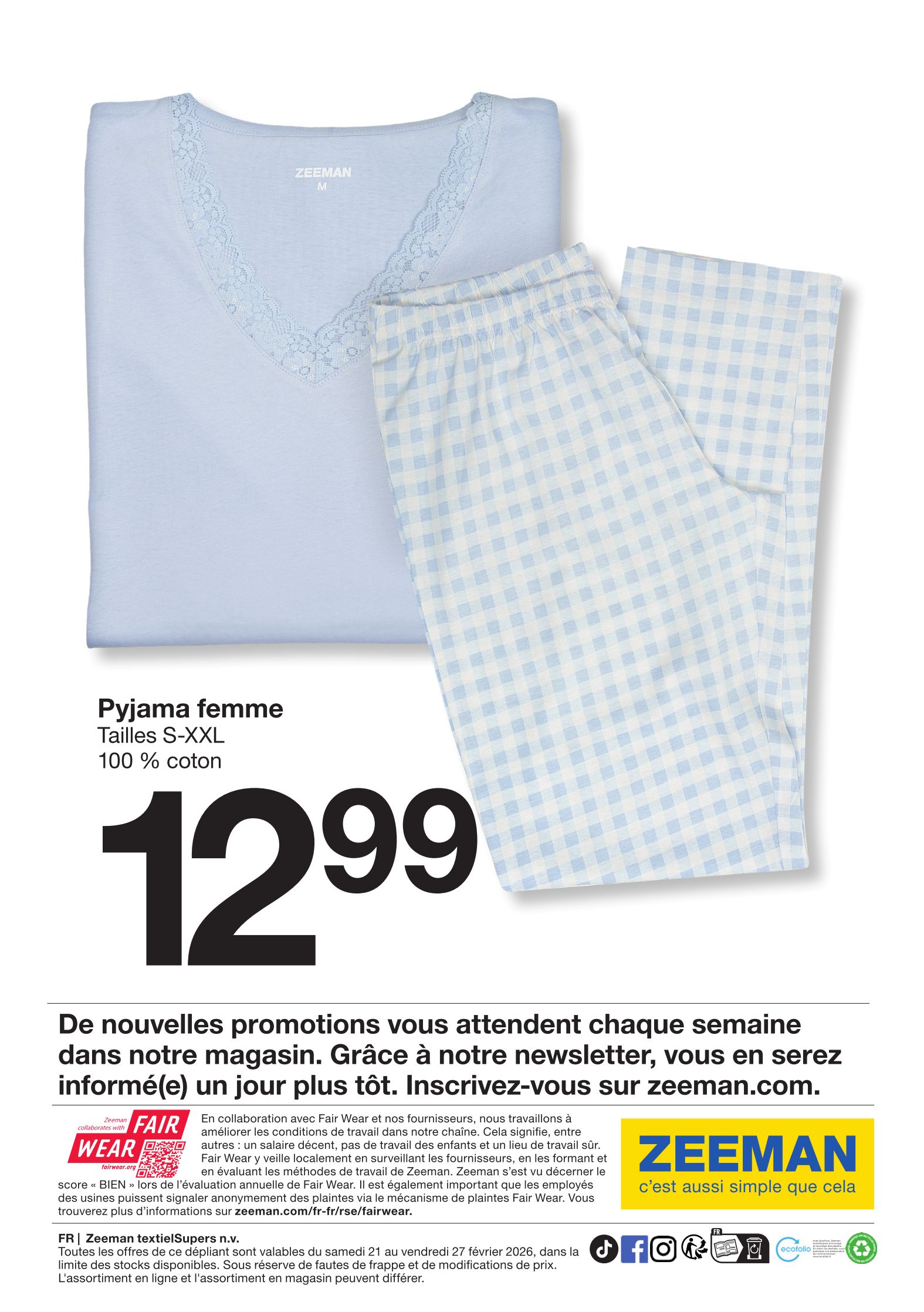 zeeman - Catalogue Zeeman valable du 21/02/2026 au 27/02/2026 - page: 26