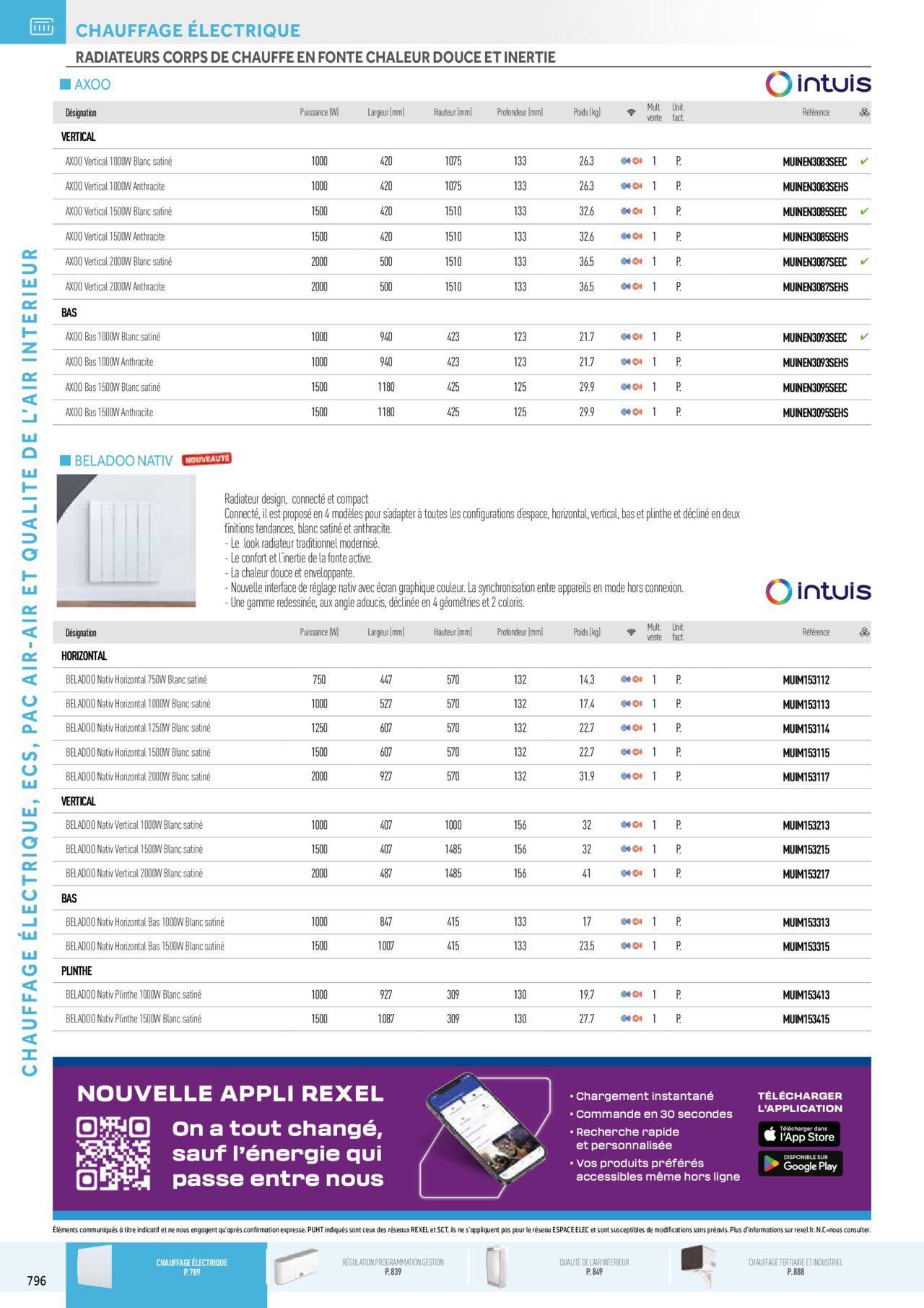 rexel - Rexel Chauffage Electrique, Eau Chaude Sanitaire, Climatisation, Ventilation et Photovoltaïque à partir du 01/12/2023 - 31/12/2024 - page: 12 rexel - Rexel Chauffage Electrique, Eau Chaude Sanitaire, Climatisation, Ventilation et Photovoltaïque à partir du 01/12/2023 - 31/12/2024 - page: 12