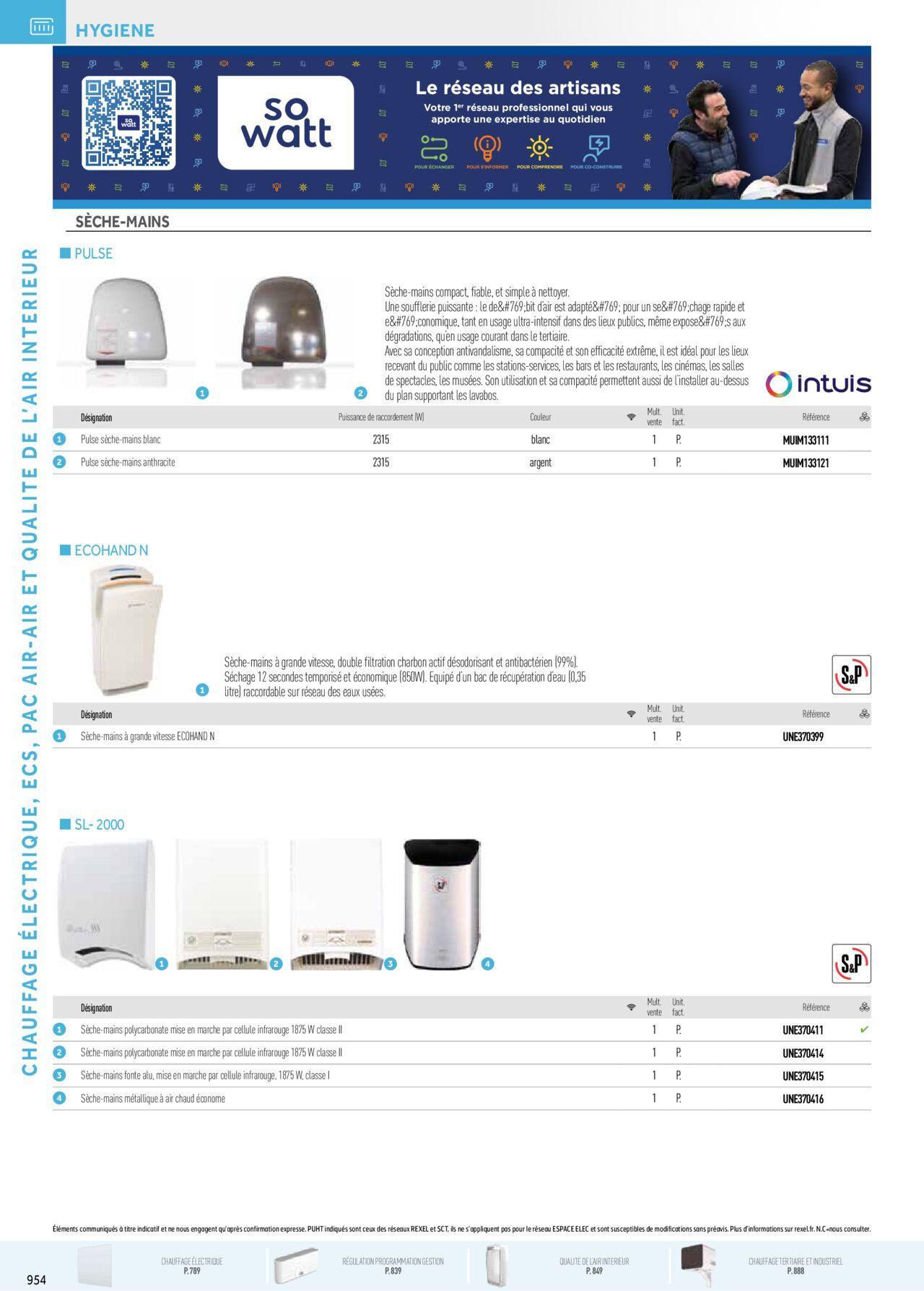rexel - Rexel Chauffage Electrique, Eau Chaude Sanitaire, Climatisation, Ventilation et Photovoltaïque à partir du 01/12/2023 - 31/12/2024 - page: 170 rexel - Rexel Chauffage Electrique, Eau Chaude Sanitaire, Climatisation, Ventilation et Photovoltaïque à partir du 01/12/2023 - 31/12/2024 - page: 170