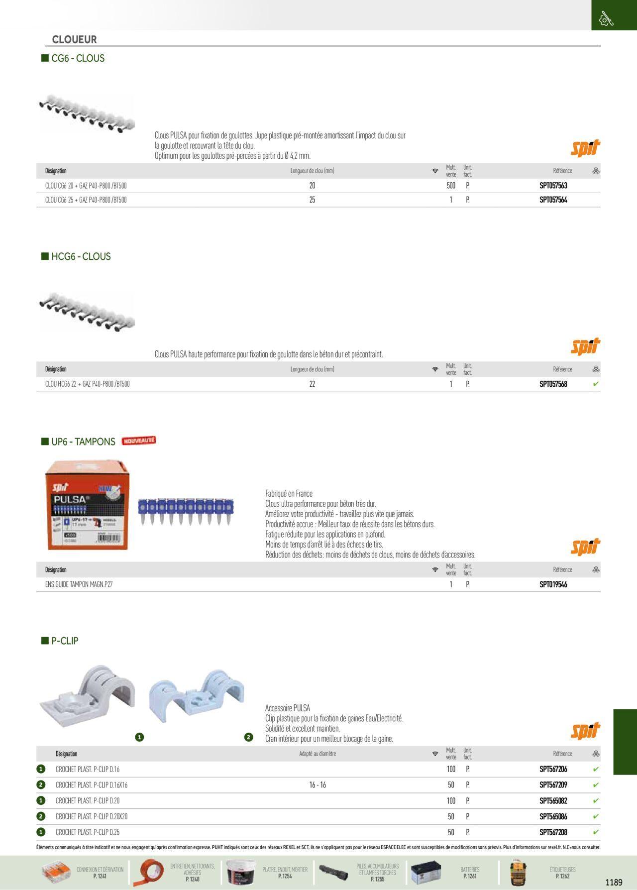rexel - Rexel Catalogue petit tertiaire résidentiel EPI à partir du 01/12/2023 - 31/12/2024 - page: 57 rexel - Rexel Catalogue petit tertiaire résidentiel EPI à partir du 01/12/2023 - 31/12/2024 - page: 57