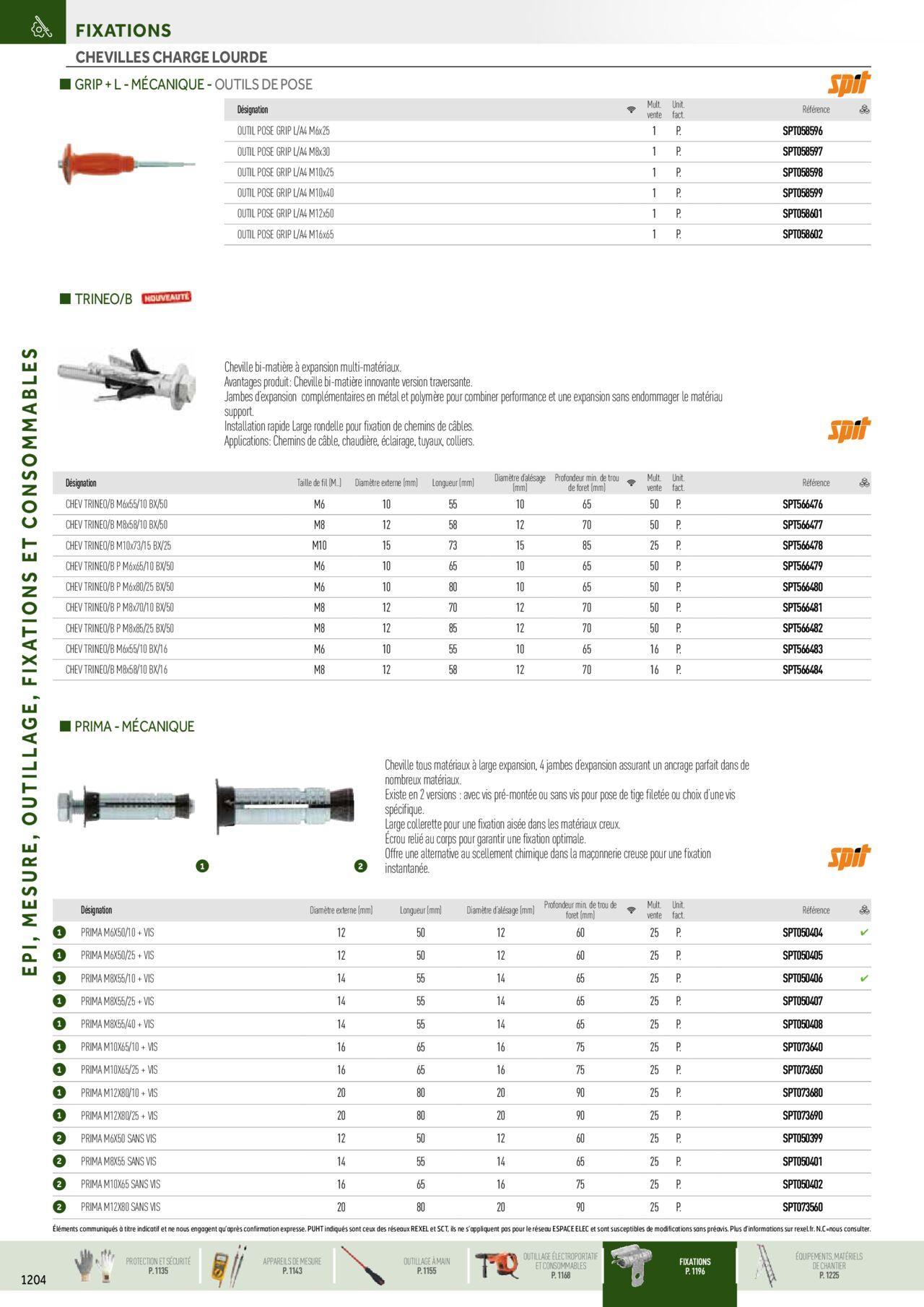 rexel - Rexel Catalogue petit tertiaire résidentiel EPI à partir du 01/12/2023 - 31/12/2024 - page: 72 rexel - Rexel Catalogue petit tertiaire résidentiel EPI à partir du 01/12/2023 - 31/12/2024 - page: 72