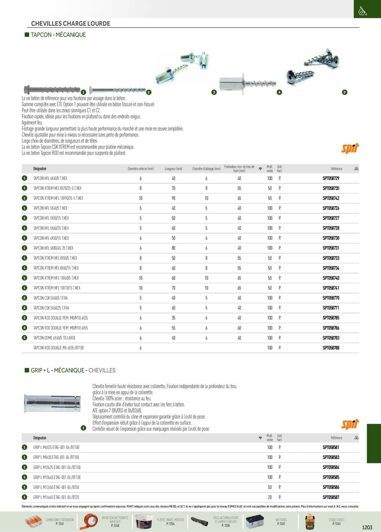 rexel - Rexel Catalogue petit tertiaire résidentiel EPI à partir du 01/12/2023 - 31/12/2024 - page: 71 rexel - Rexel Catalogue petit tertiaire résidentiel EPI à partir du 01/12/2023 - 31/12/2024 - page: 71