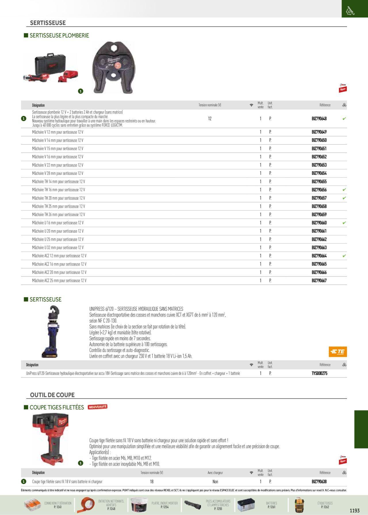 rexel - Rexel Catalogue petit tertiaire résidentiel EPI à partir du 01/12/2023 - 31/12/2024 - page: 61 rexel - Rexel Catalogue petit tertiaire résidentiel EPI à partir du 01/12/2023 - 31/12/2024 - page: 61