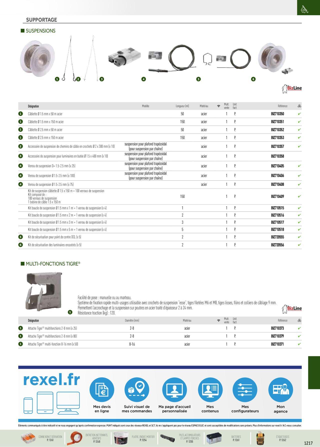rexel - Rexel Catalogue petit tertiaire résidentiel EPI à partir du 01/12/2023 - 31/12/2024 - page: 85 rexel - Rexel Catalogue petit tertiaire résidentiel EPI à partir du 01/12/2023 - 31/12/2024 - page: 85