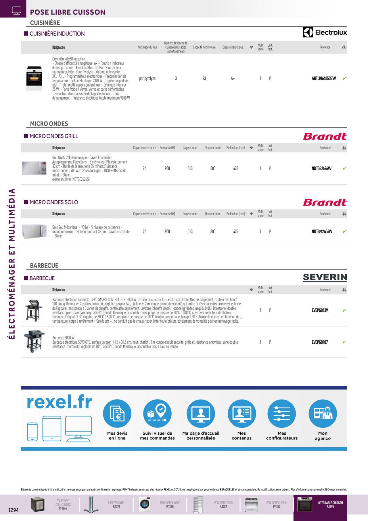 rexel - Rexel Electroménager et Multimédia à partir du 01/12/2023 - 31/12/2024 - page: 30 rexel - Rexel Electroménager et Multimédia à partir du 01/12/2023 - 31/12/2024 - page: 30