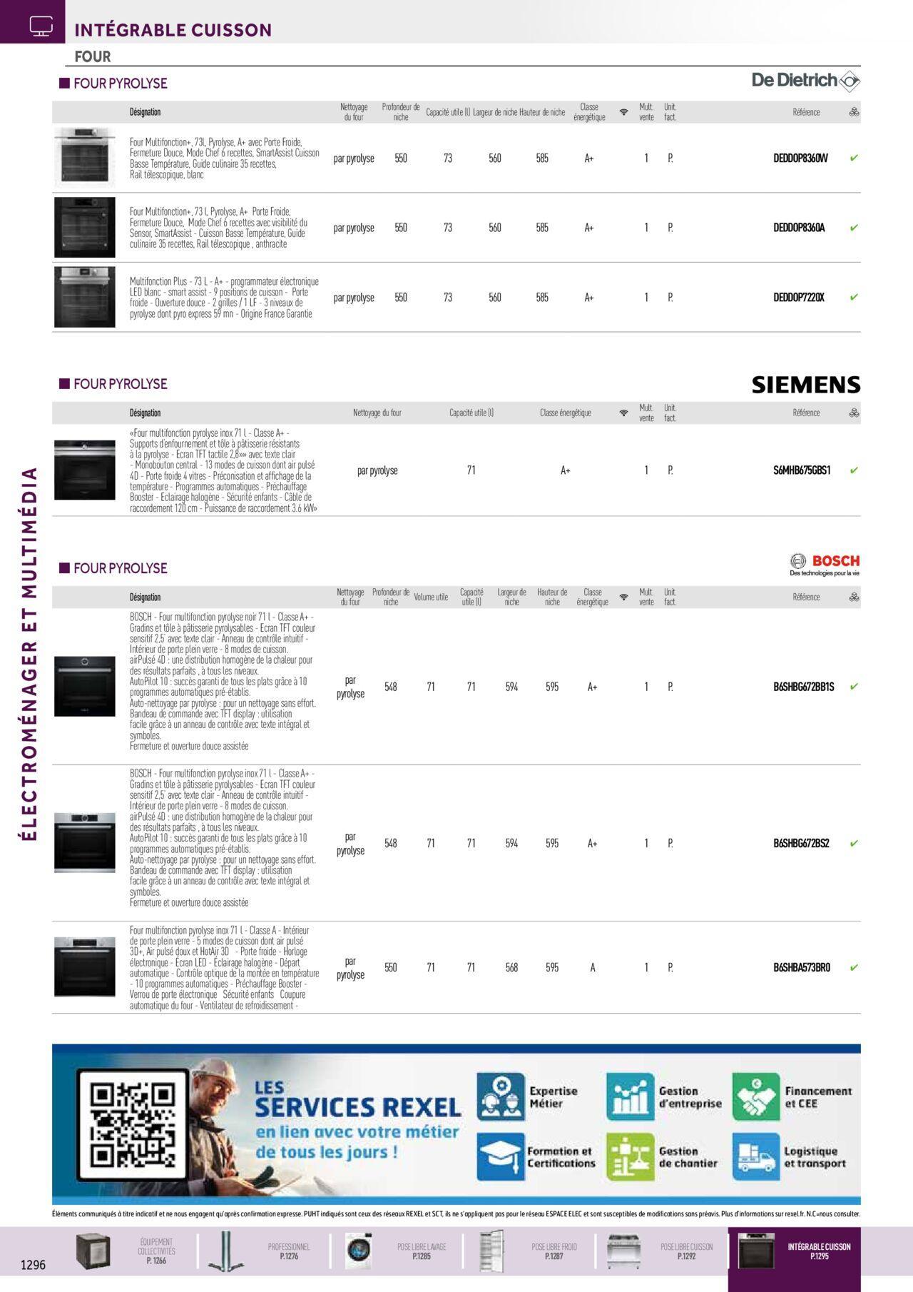 rexel - Rexel Electroménager et Multimédia à partir du 01/12/2023 - 31/12/2024 - page: 32 rexel - Rexel Electroménager et Multimédia à partir du 01/12/2023 - 31/12/2024 - page: 32