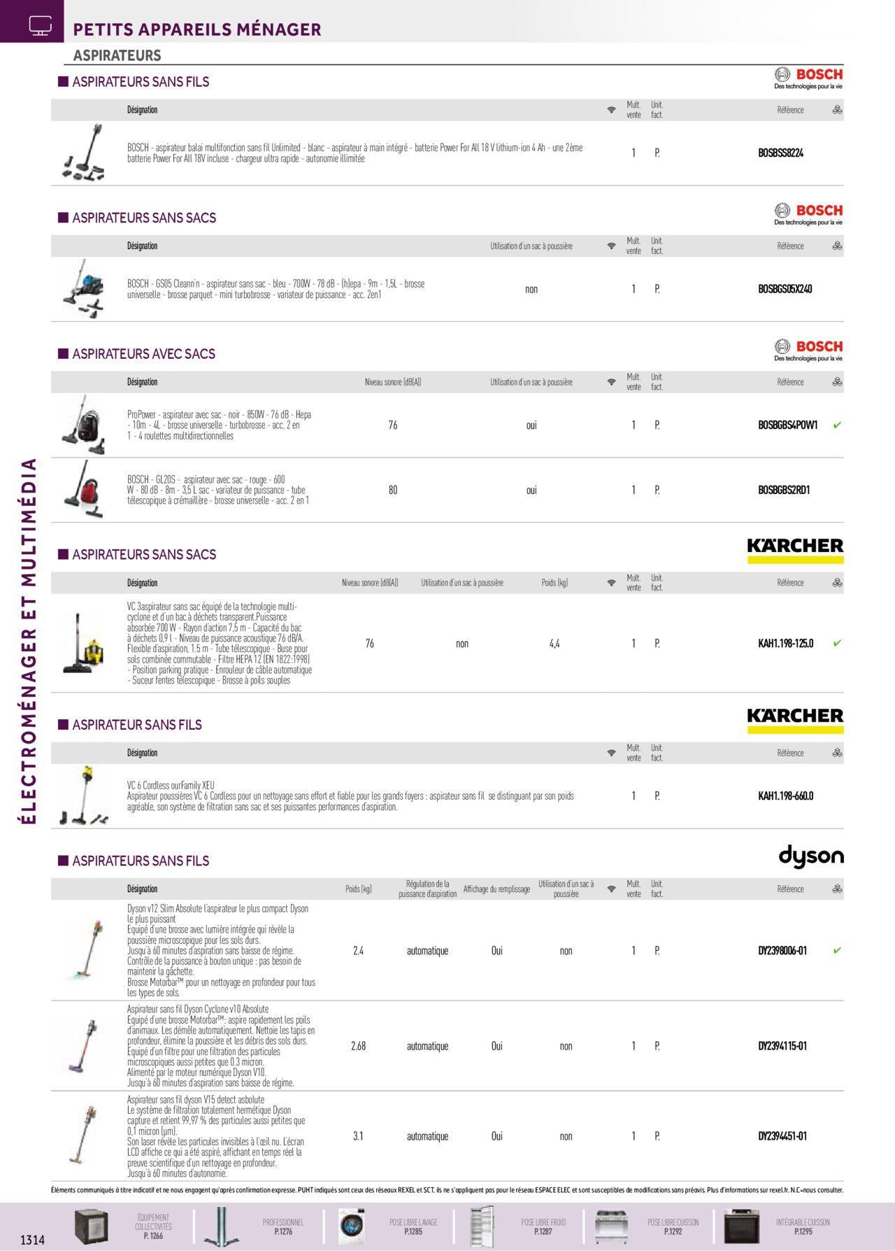 rexel - Rexel Electroménager et Multimédia à partir du 01/12/2023 - 31/12/2024 - page: 50 rexel - Rexel Electroménager et Multimédia à partir du 01/12/2023 - 31/12/2024 - page: 50