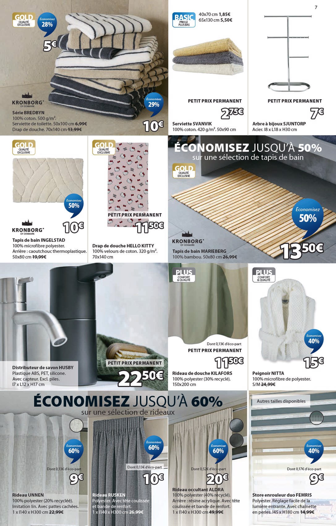 jysk - Current JYSK leaflet valid from du mercredi 24/06/2026 to du mardi 21/07/2026 - page: 7