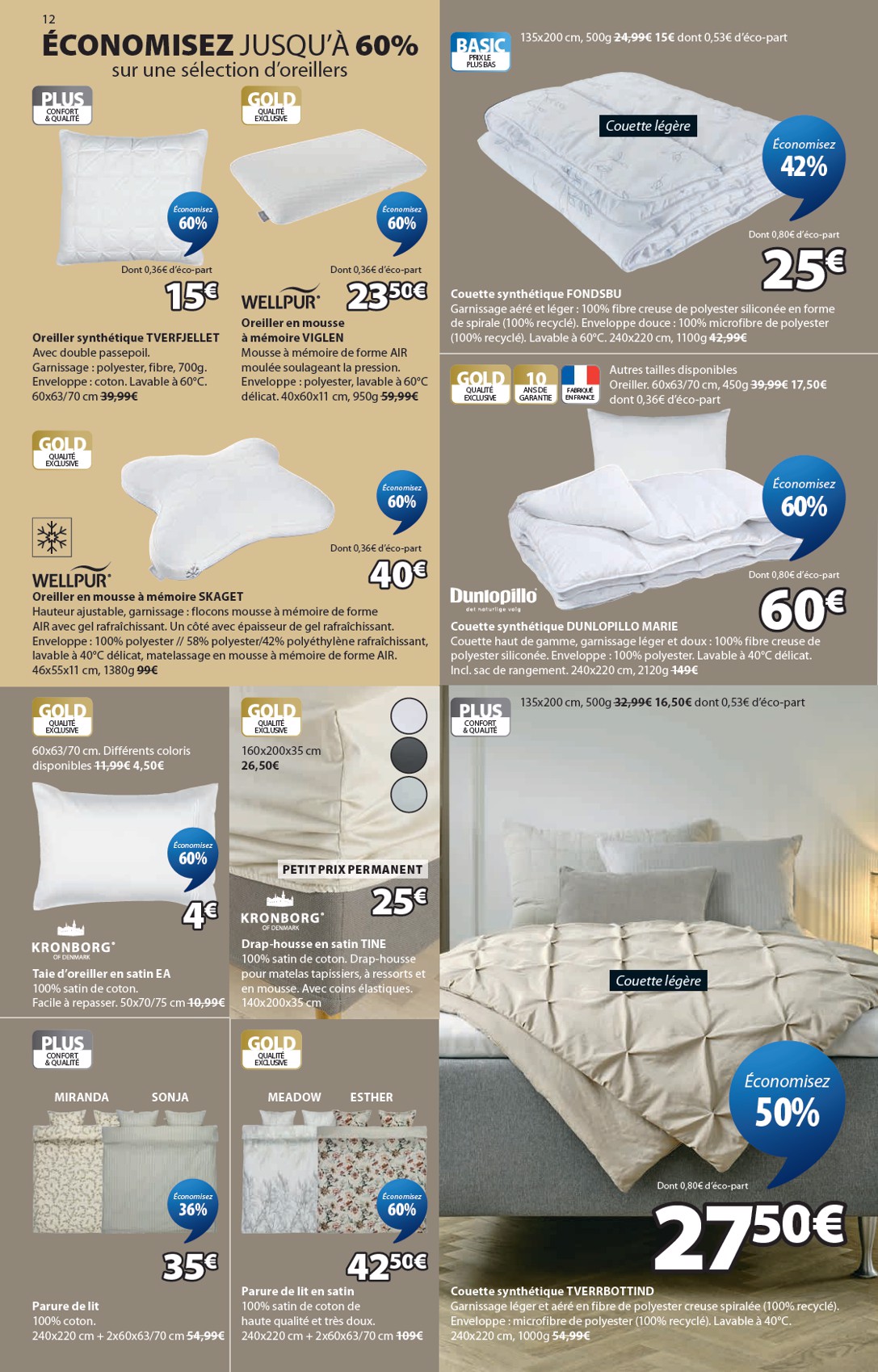 jysk - Current JYSK leaflet valid from du mercredi 24/06/2026 to du mardi 21/07/2026 - page: 12