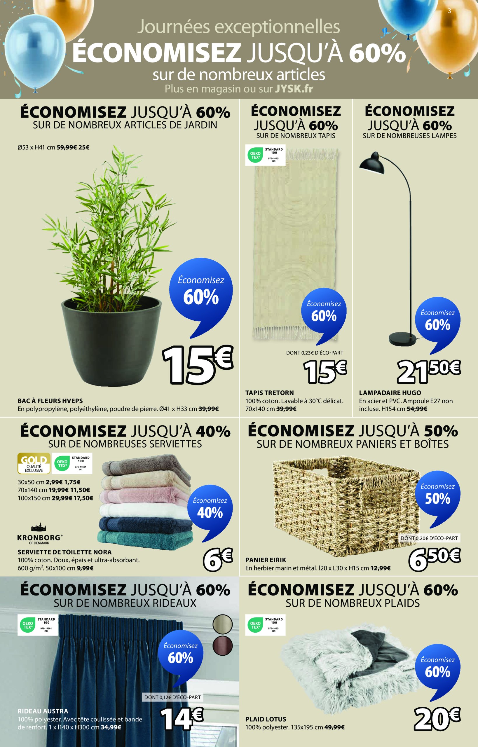 jysk - Catalogue JYSK valable dès 25/03 - 12/05 - page: 3