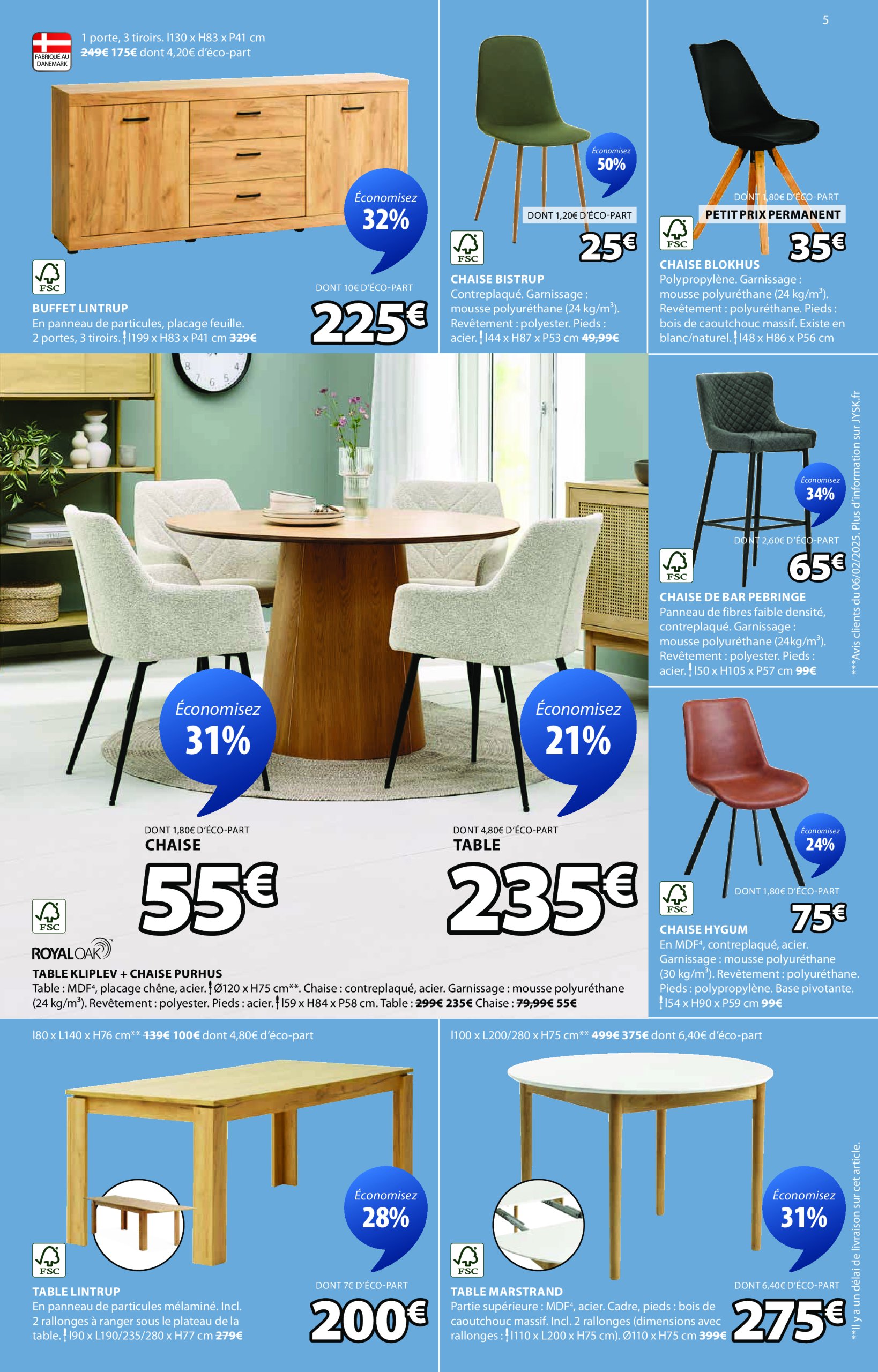 jysk - Catalogue JYSK valable dès 25/03 - 12/05 - page: 5