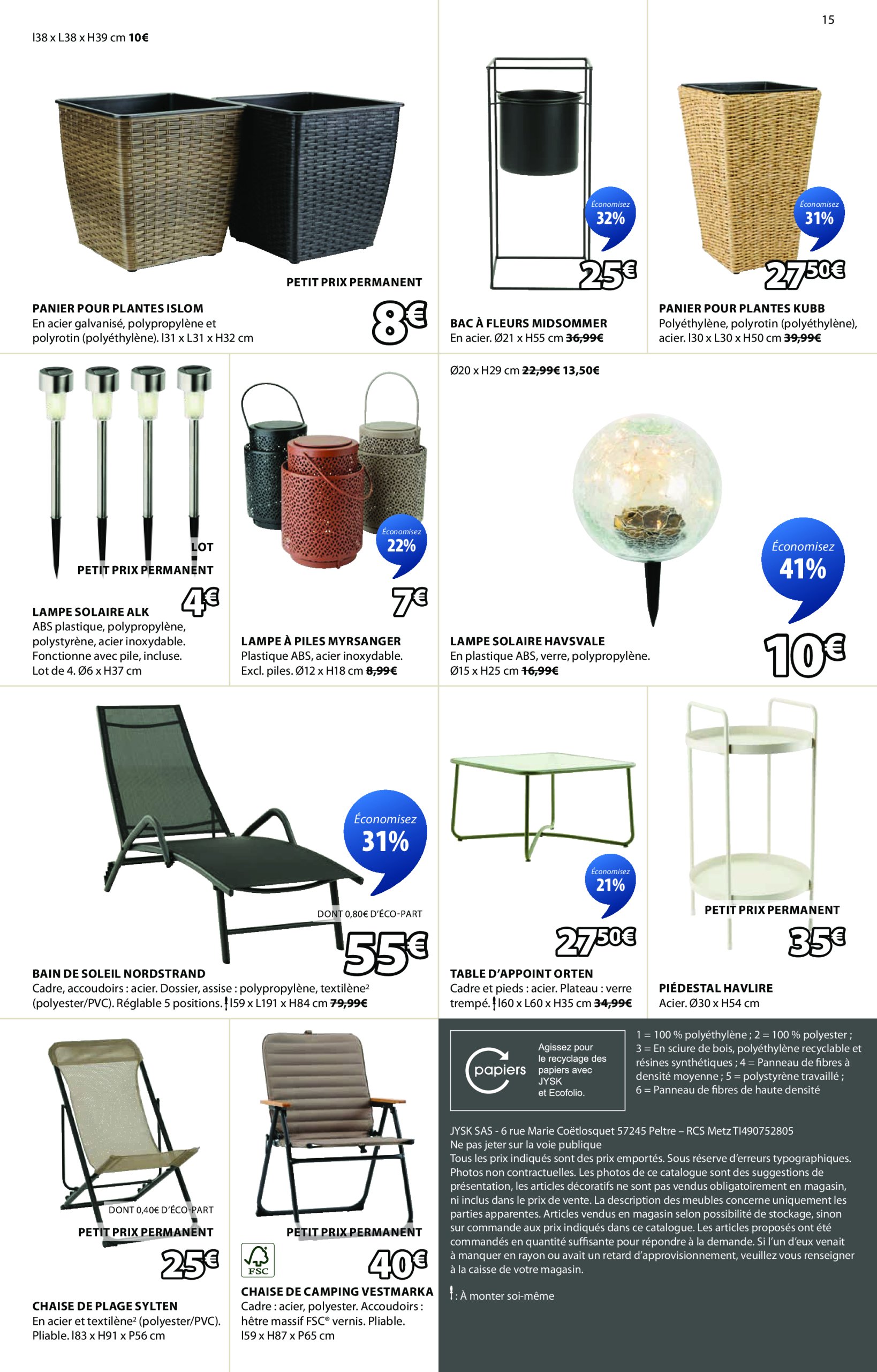 jysk - Catalogue JYSK valable dès 13/05 - 16/06 - page: 15